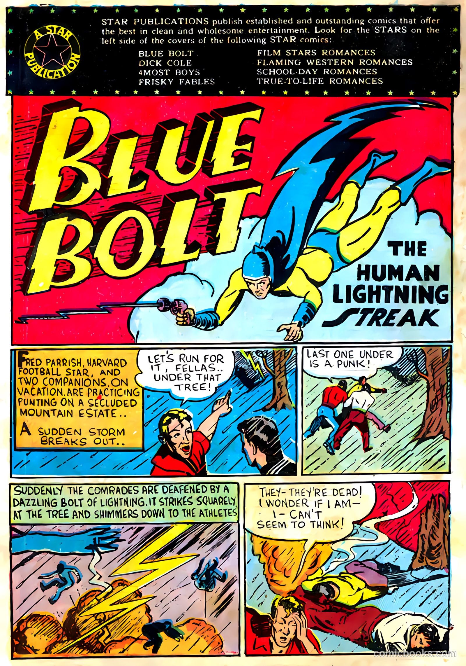 Blue Bolt #105