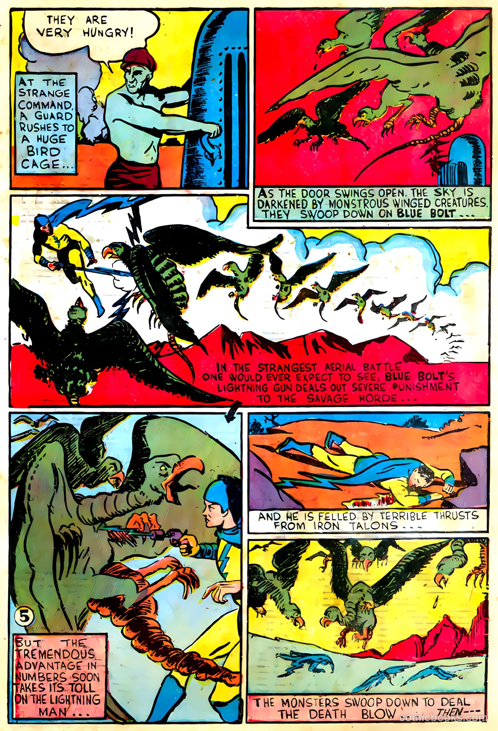 Blue Bolt #105 (1950) — page 5 of 8