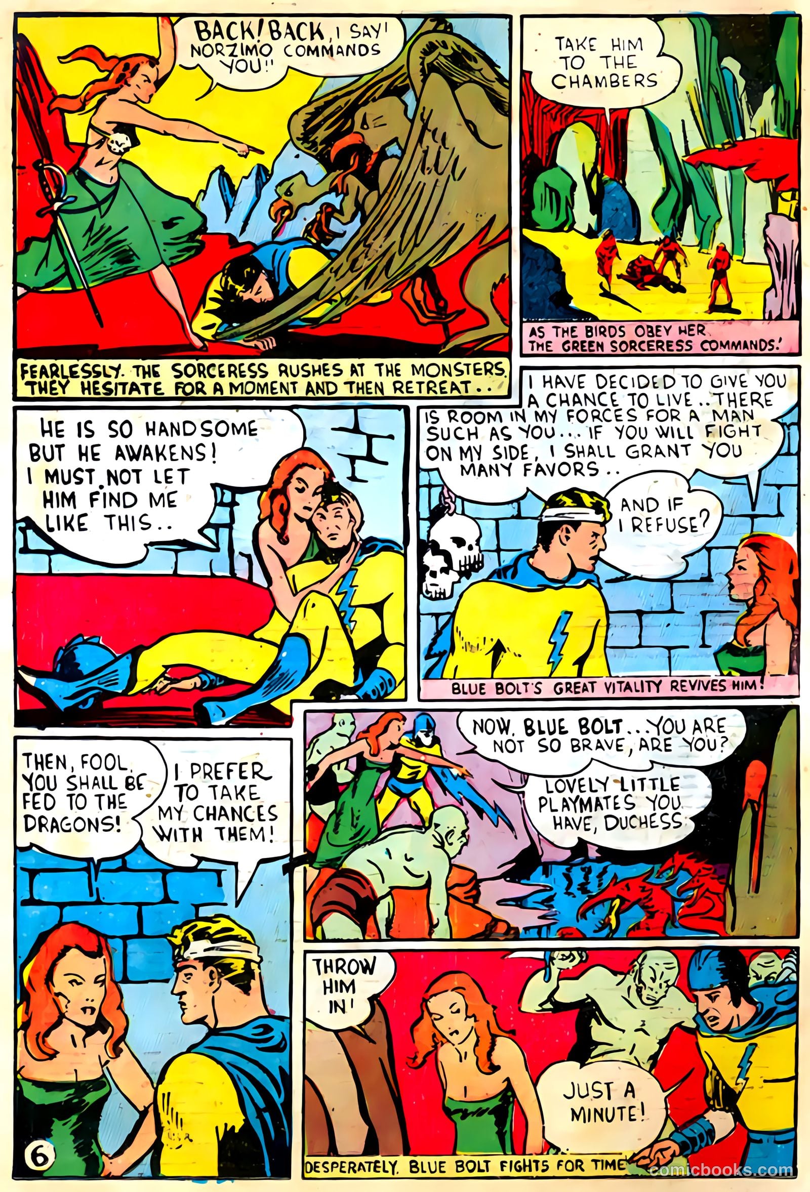 Blue Bolt #105 (1950) — page 6 of 8