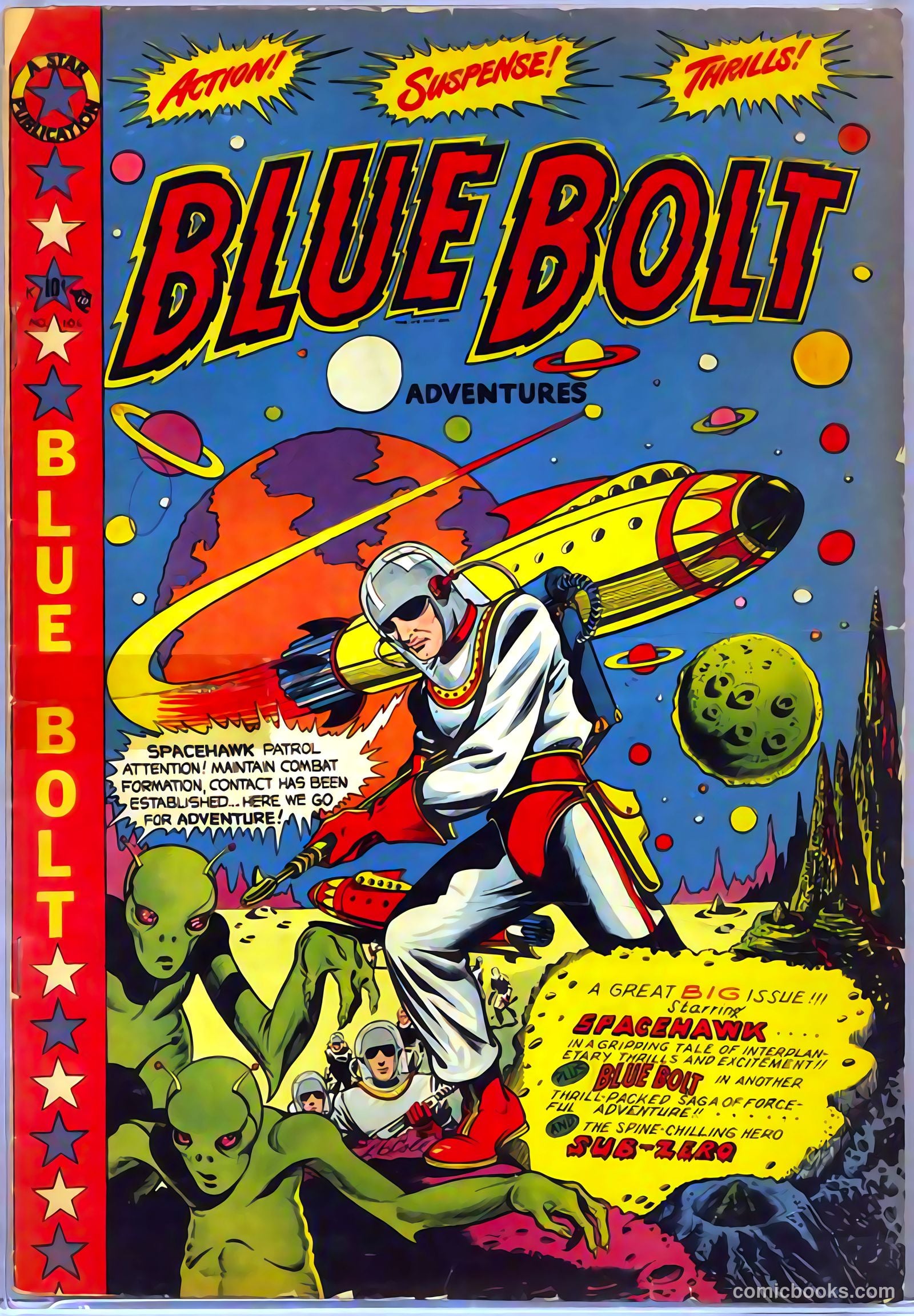 Blue Bolt #106