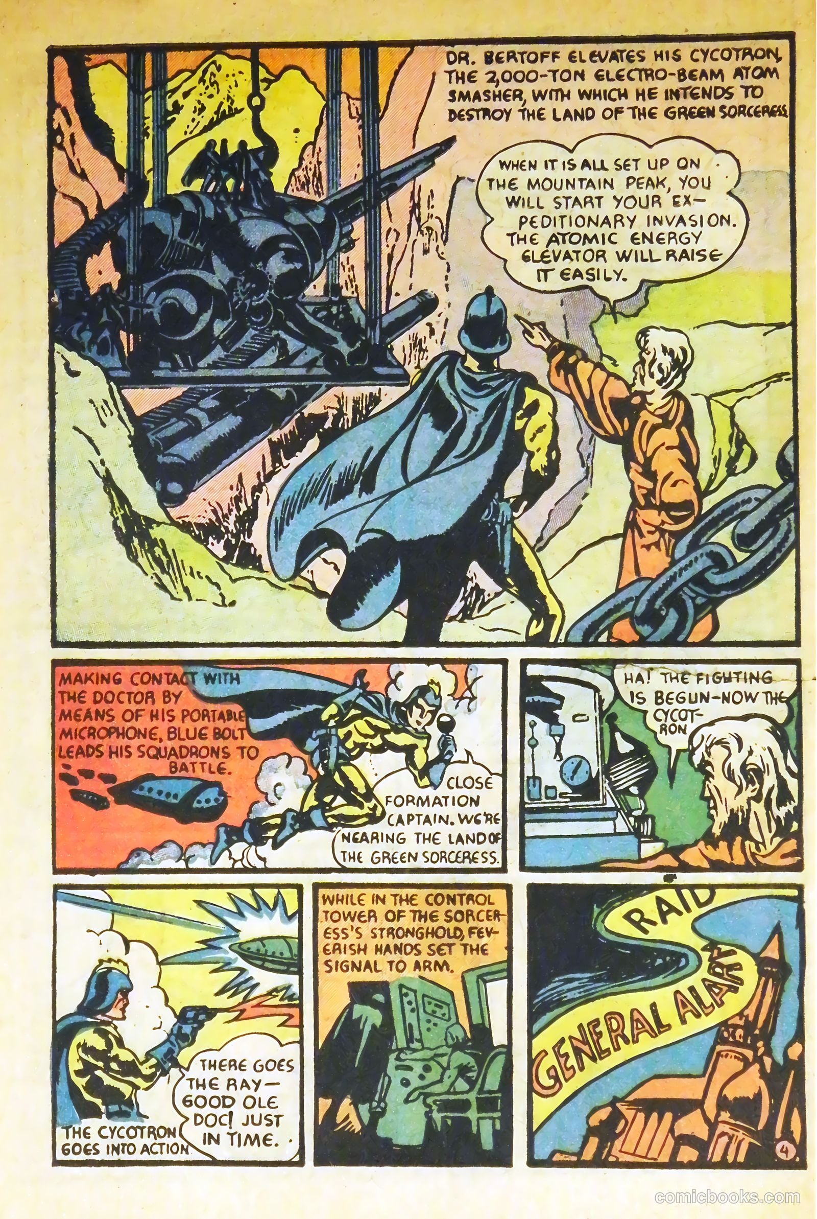 Blue Bolt #106 (1950) — page 6 of 36