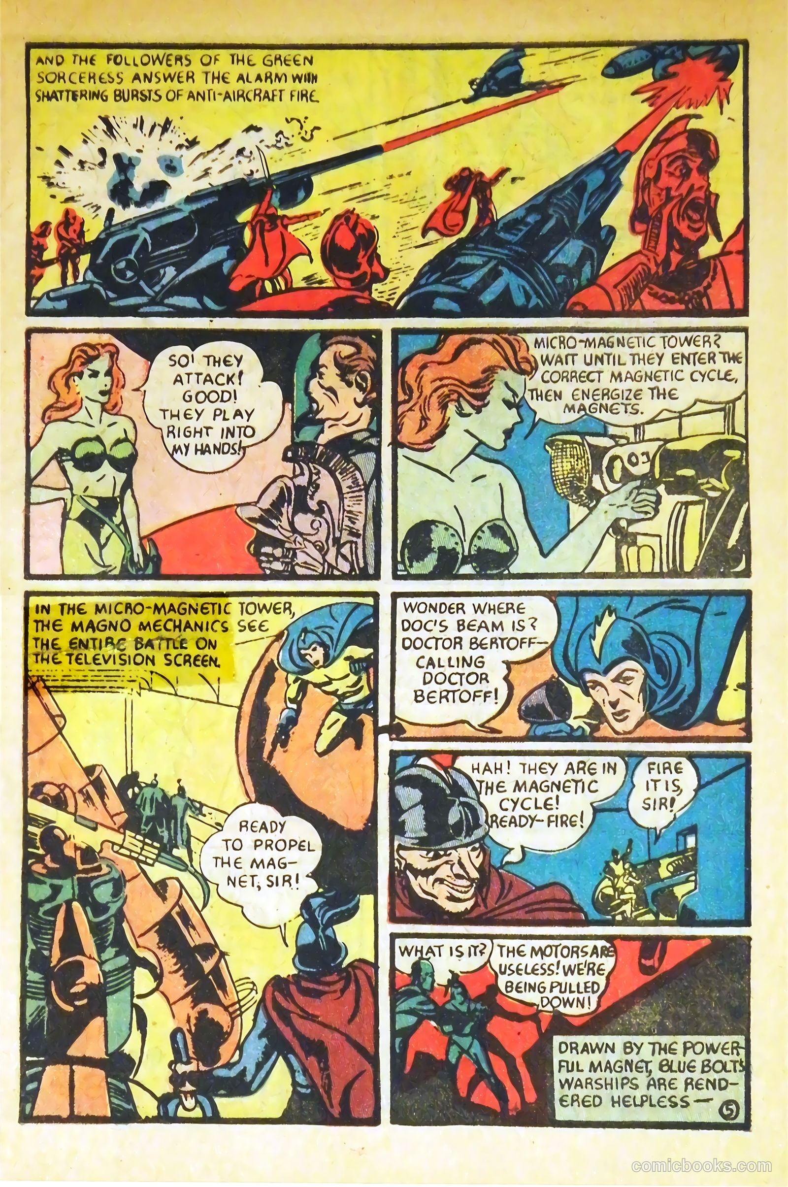 Blue Bolt #106 (1950) — page 7 of 36