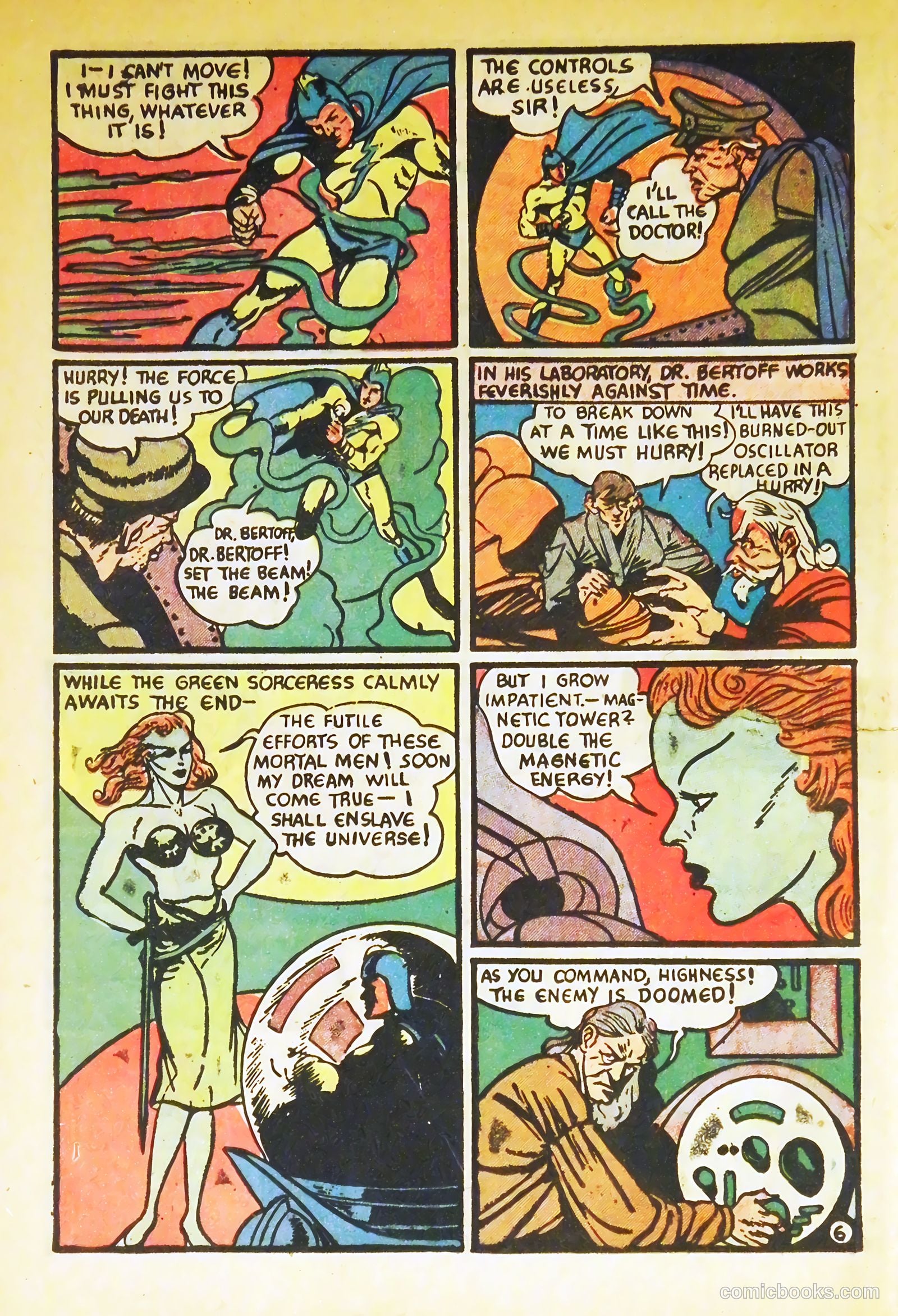 Blue Bolt #106 (1950) — page 8 of 36