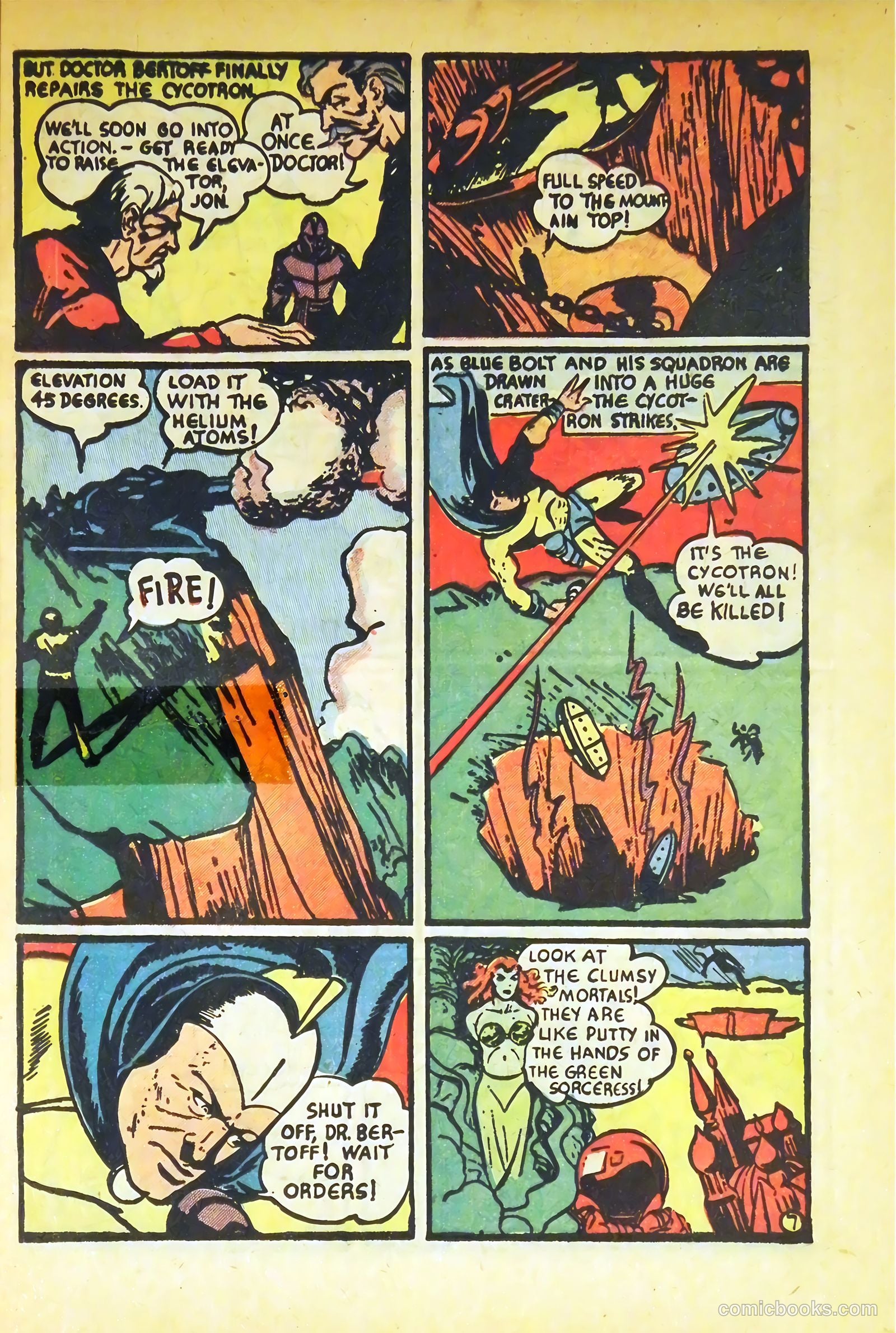 Blue Bolt #106 (1950) — page 9 of 36