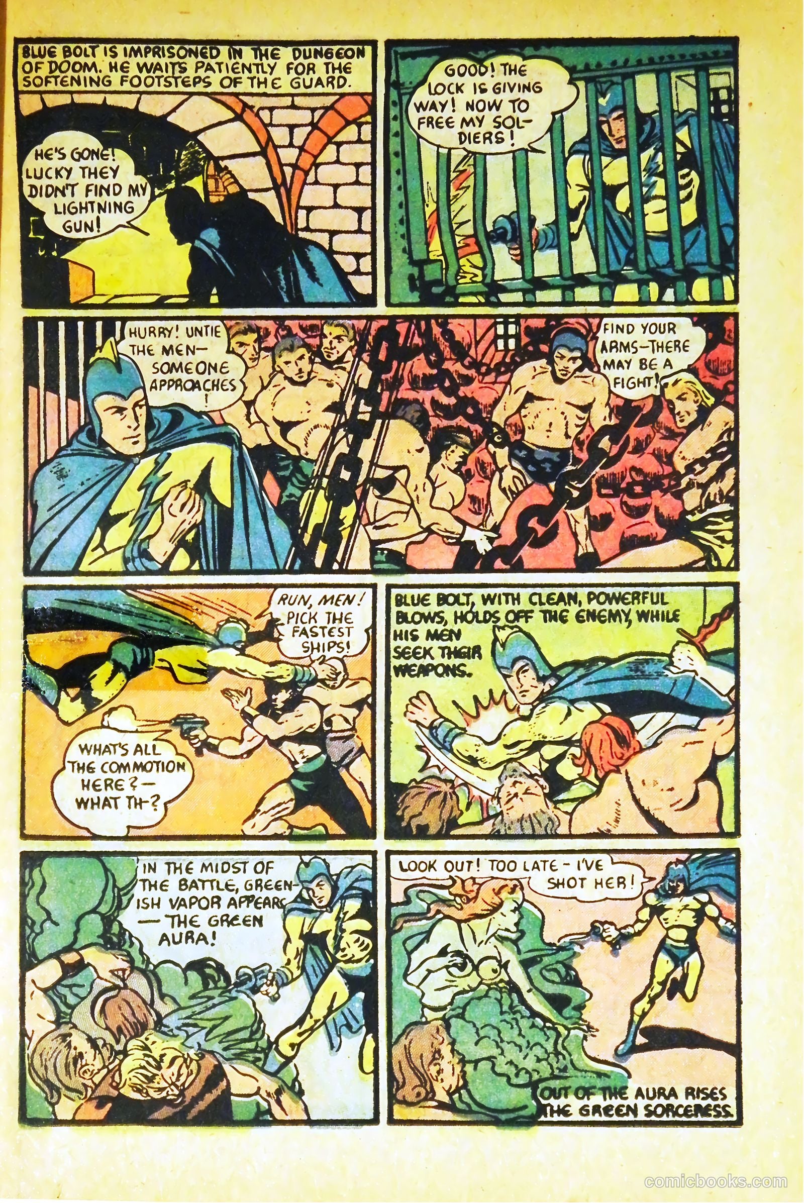 Blue Bolt #106 (1950) — page 11 of 36