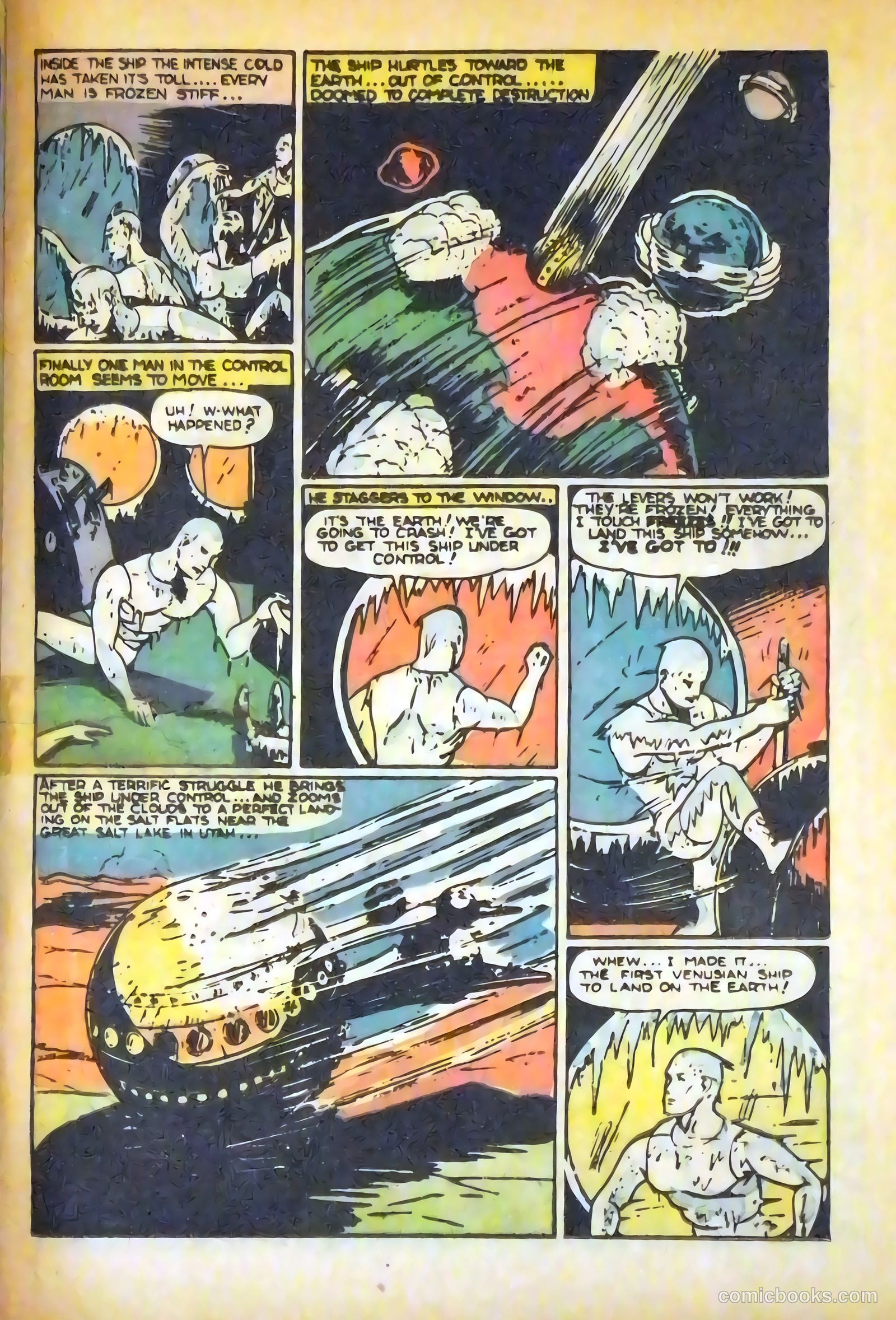 Blue Bolt #106 (1950) — page 15 of 36