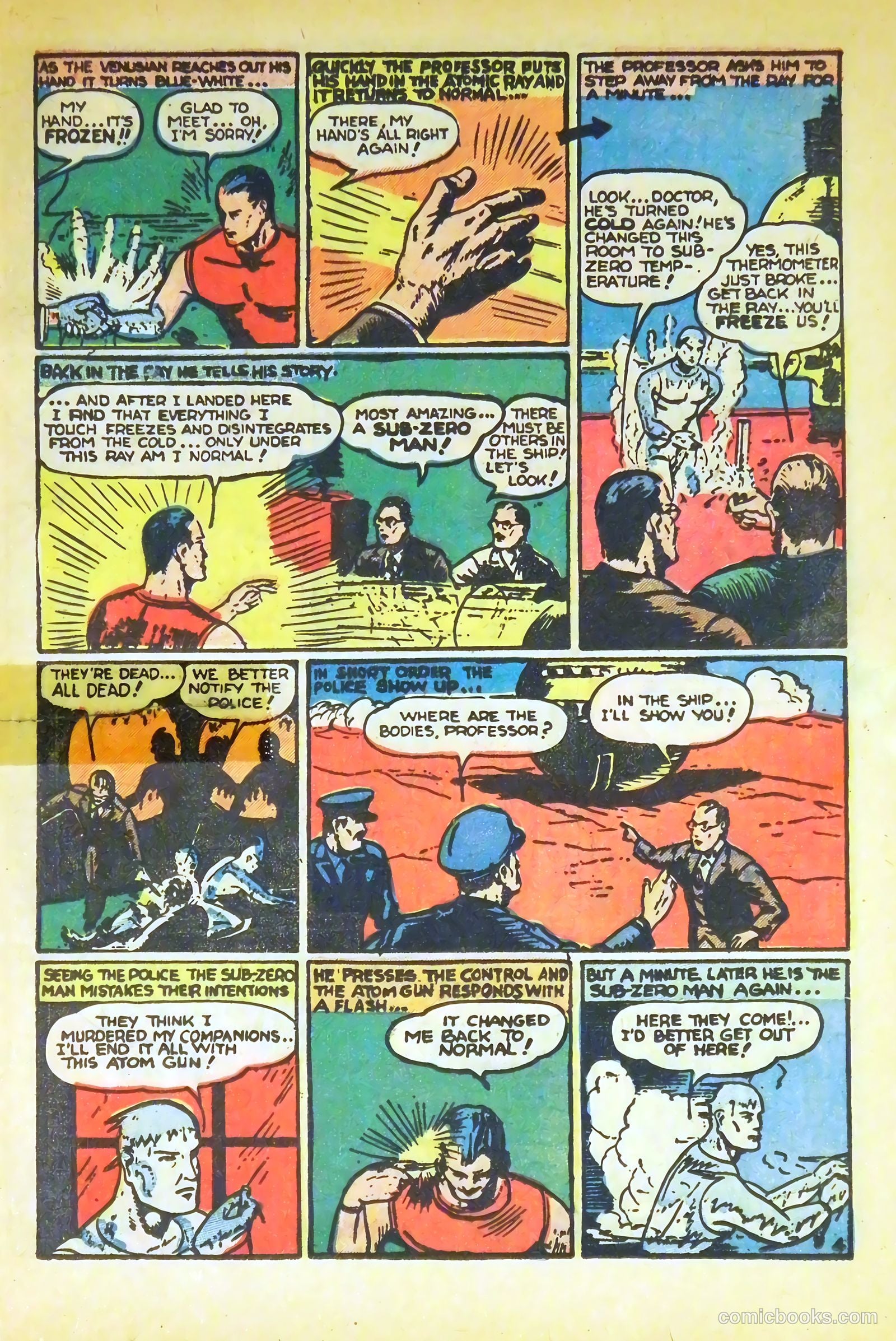 Blue Bolt #106 (1950) — page 17 of 36