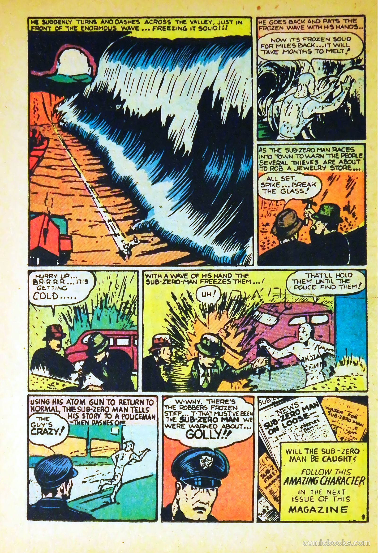 Blue Bolt #106 (1950) — page 22 of 36