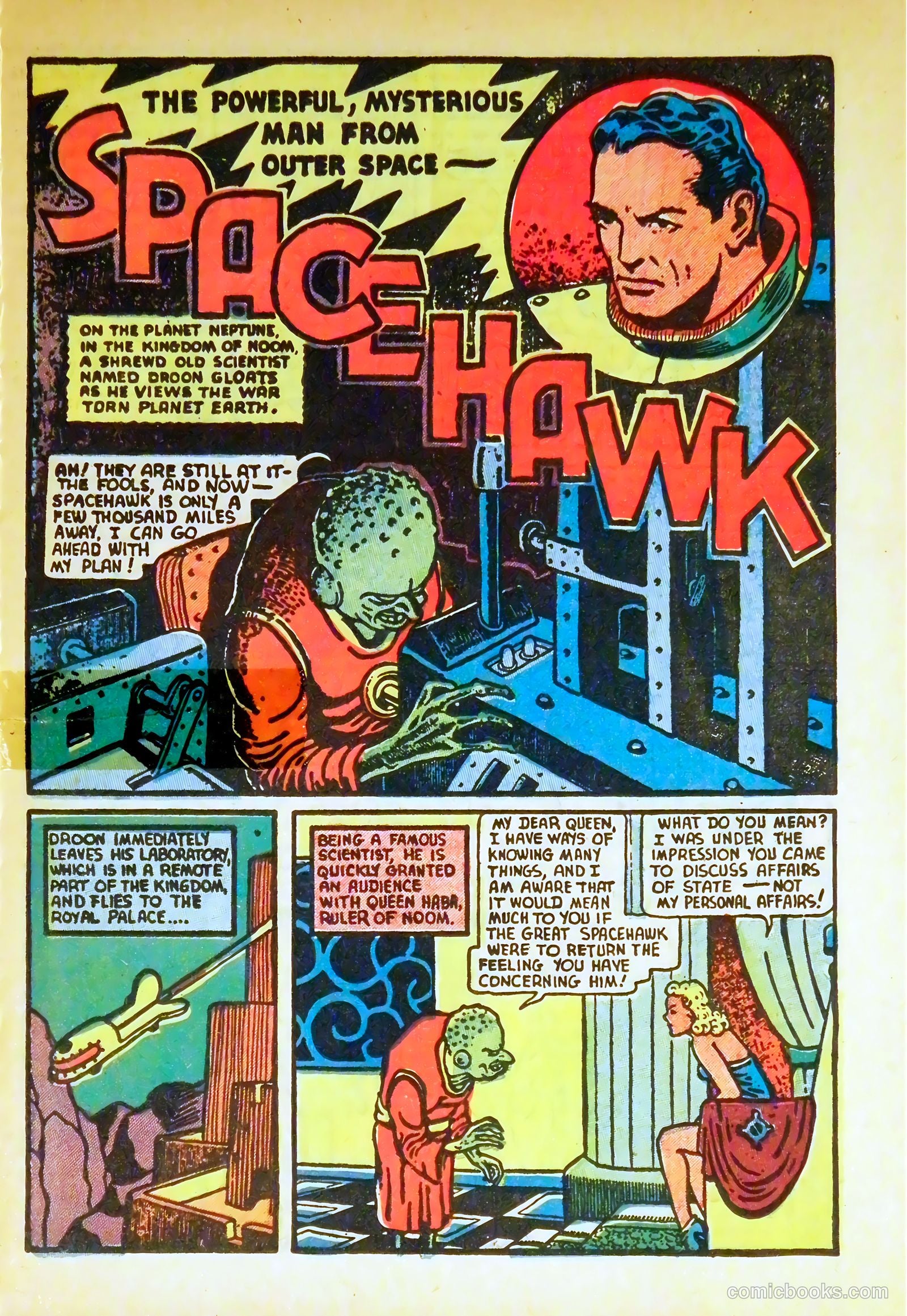 Blue Bolt #106 (1950) — page 25 of 36