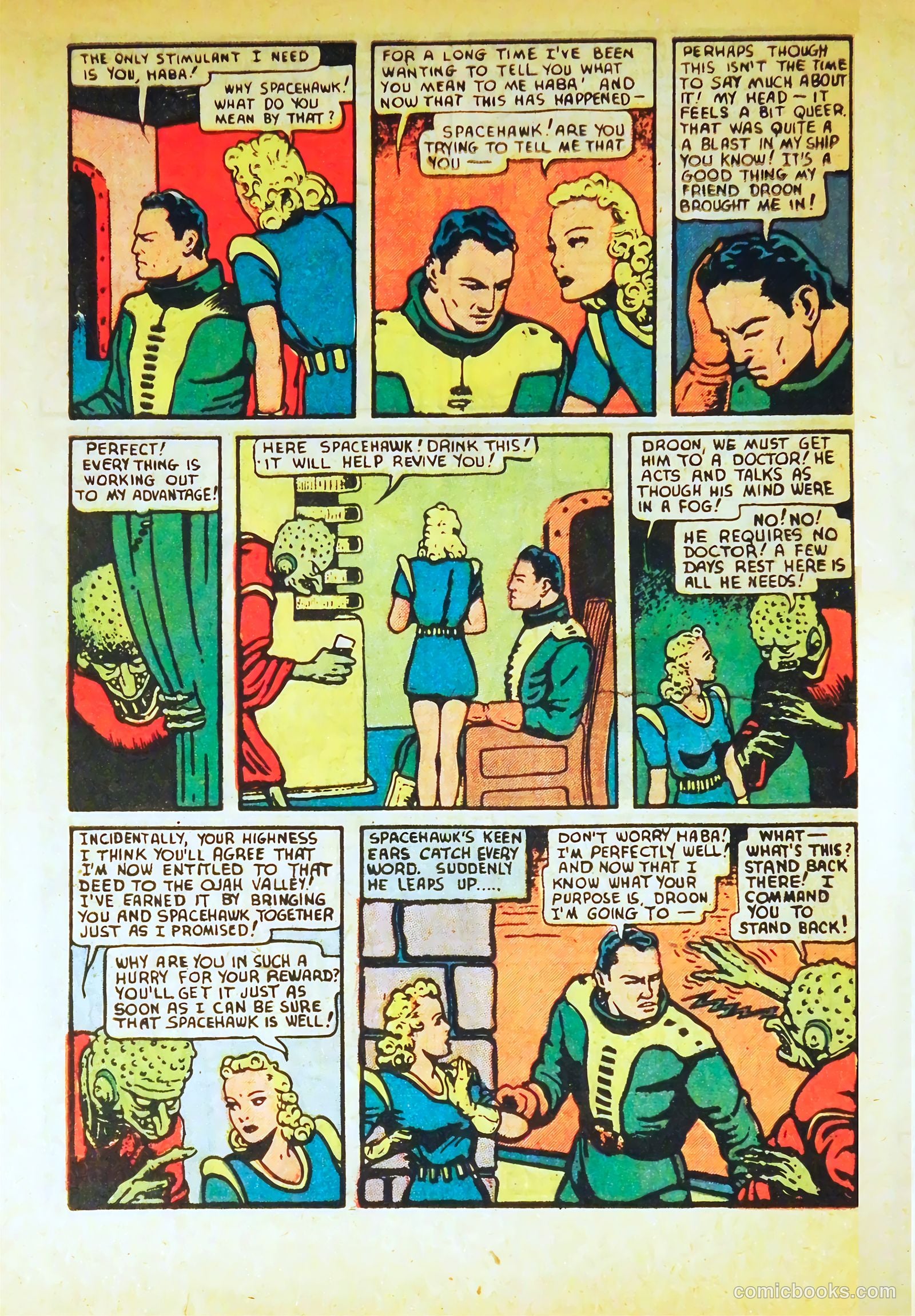 Blue Bolt #106 (1950) — page 30 of 36