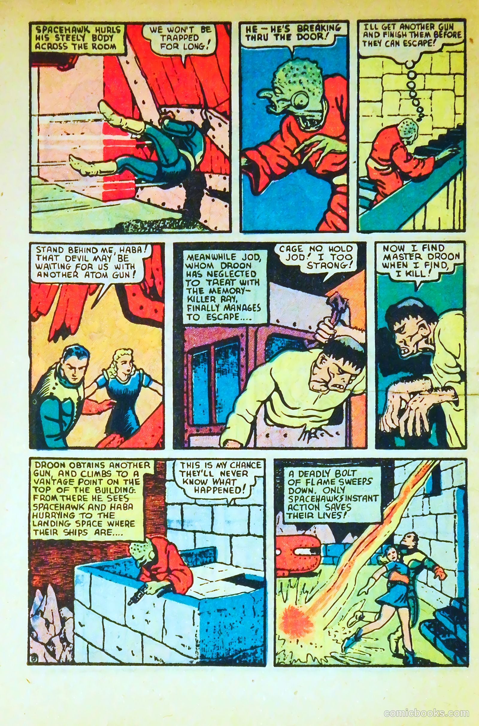 Blue Bolt #106 (1950) — page 32 of 36