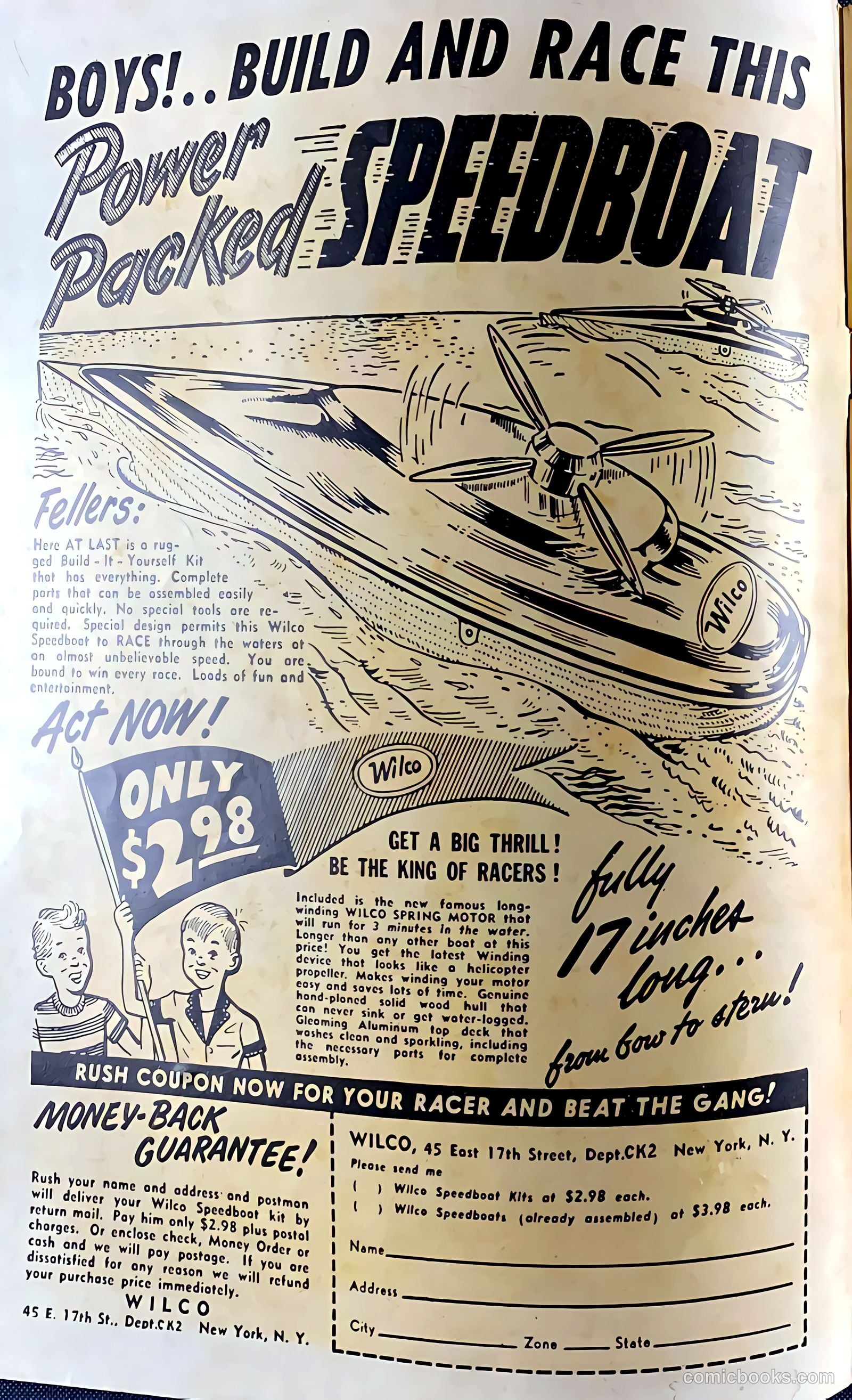 Blue Bolt #107 (1950) — page 2 of 40