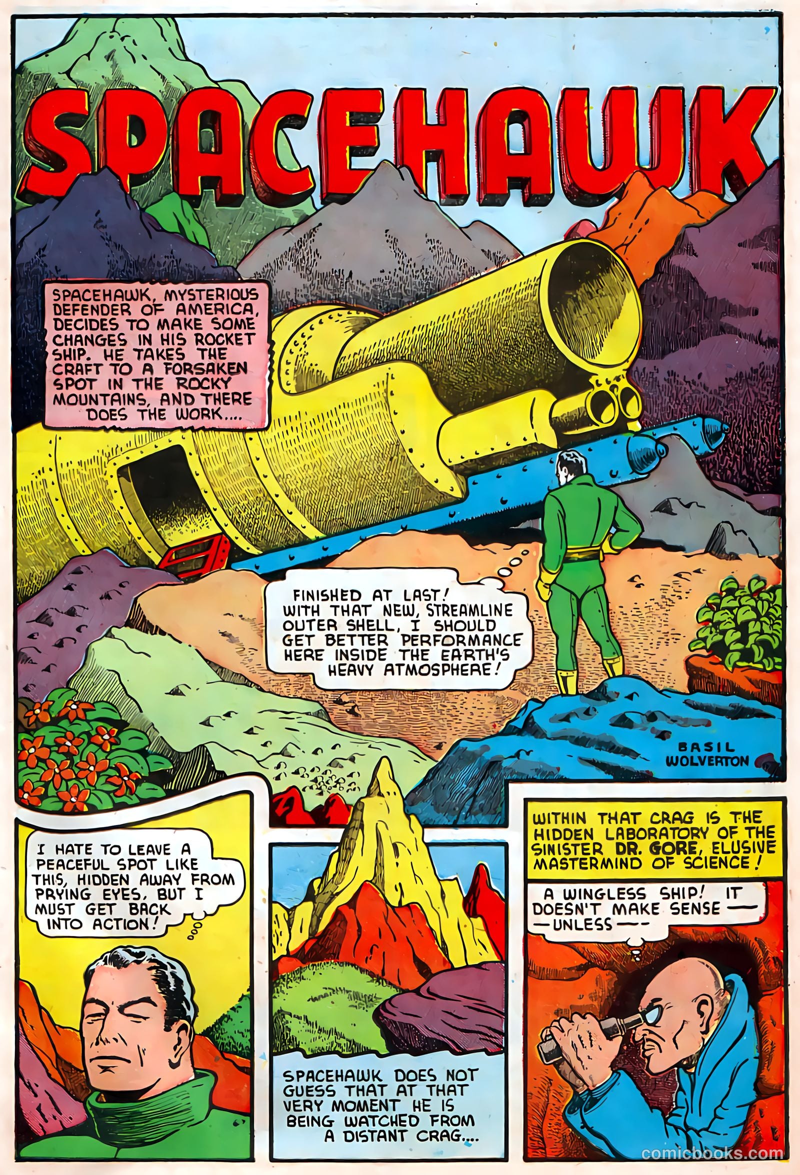Blue Bolt #107 (1950) — page 3 of 40