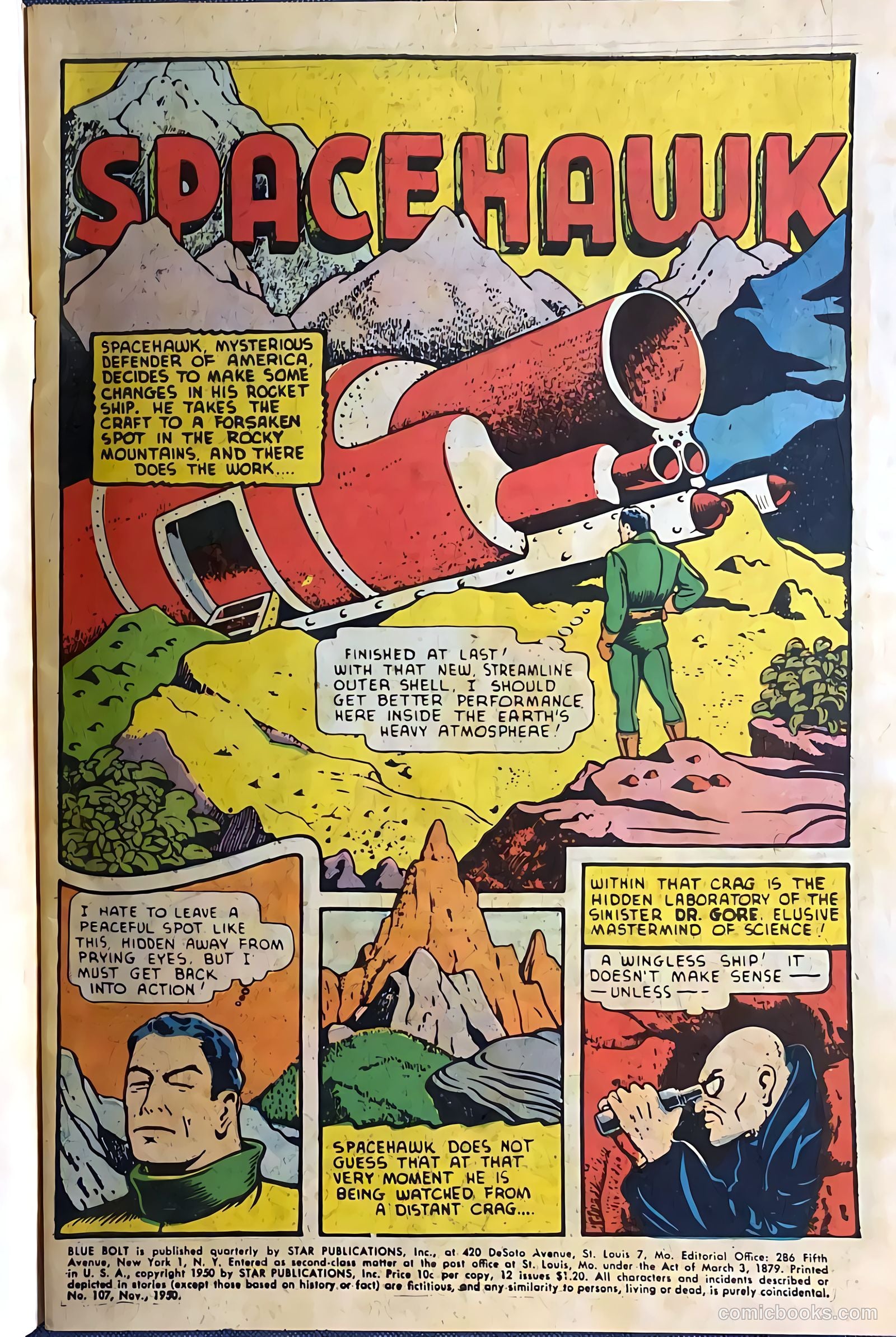 Blue Bolt #107 (1950) — page 4 of 40