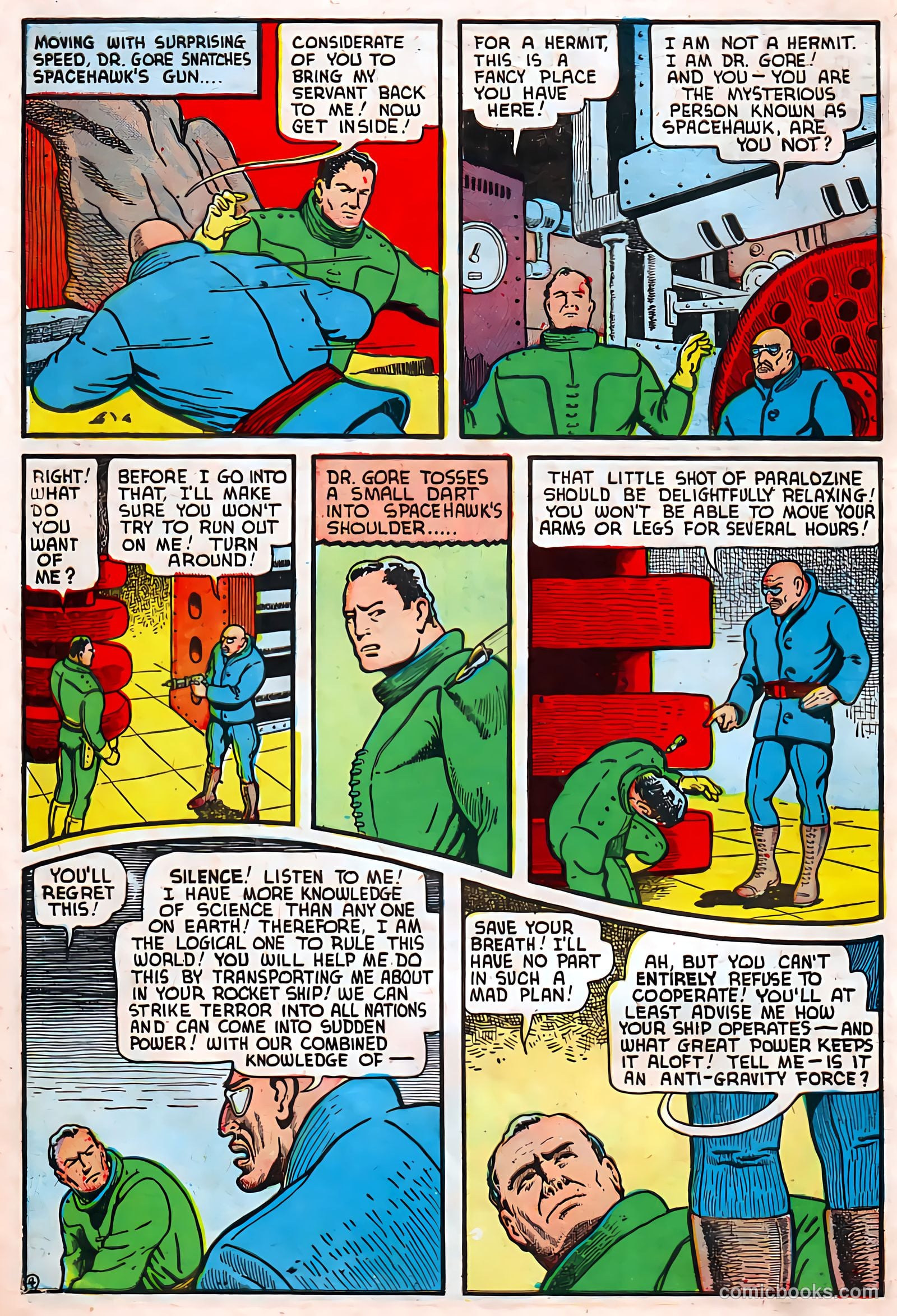 Blue Bolt #107 (1950) — page 7 of 40