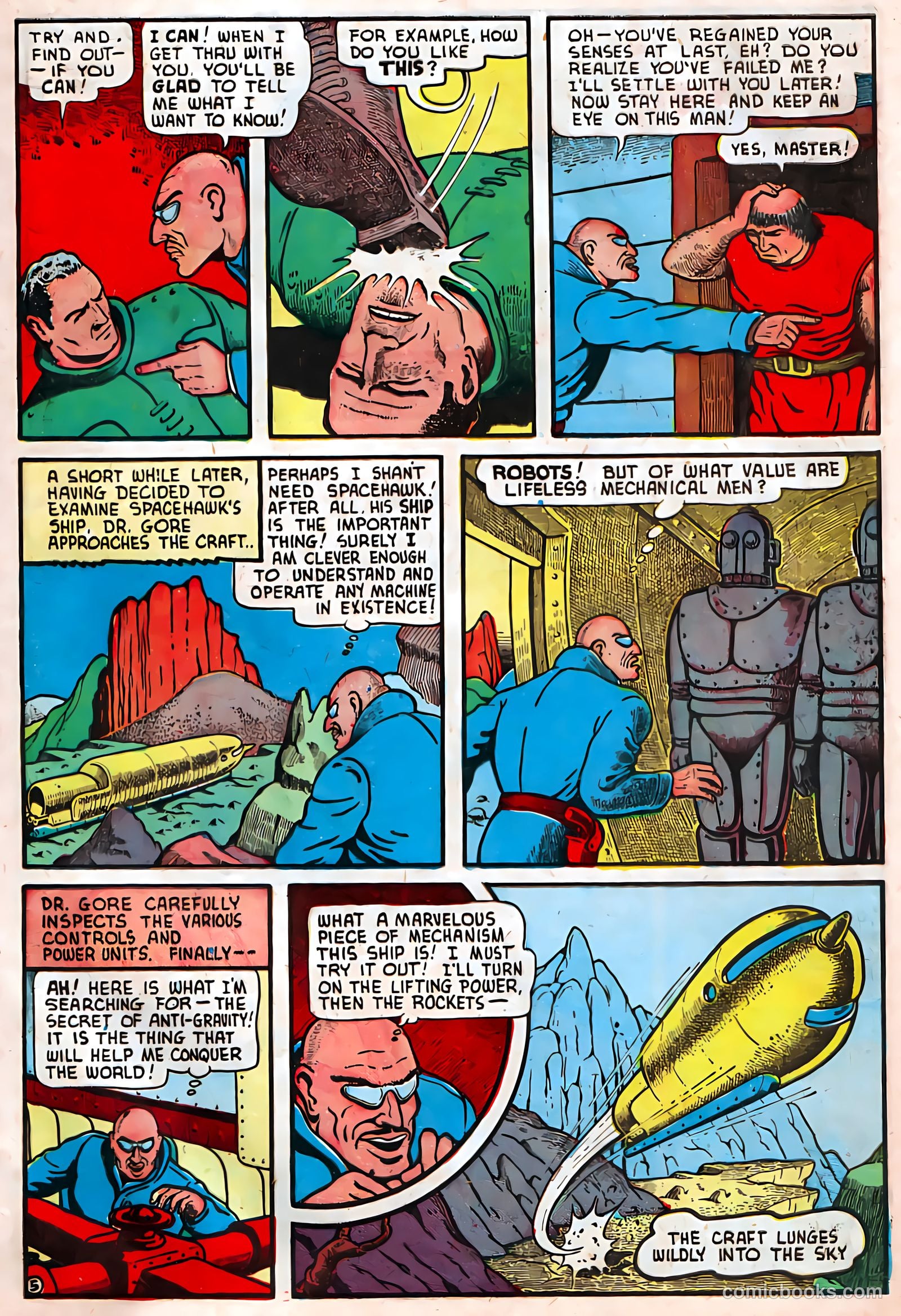 Blue Bolt #107 (1950) — page 8 of 40