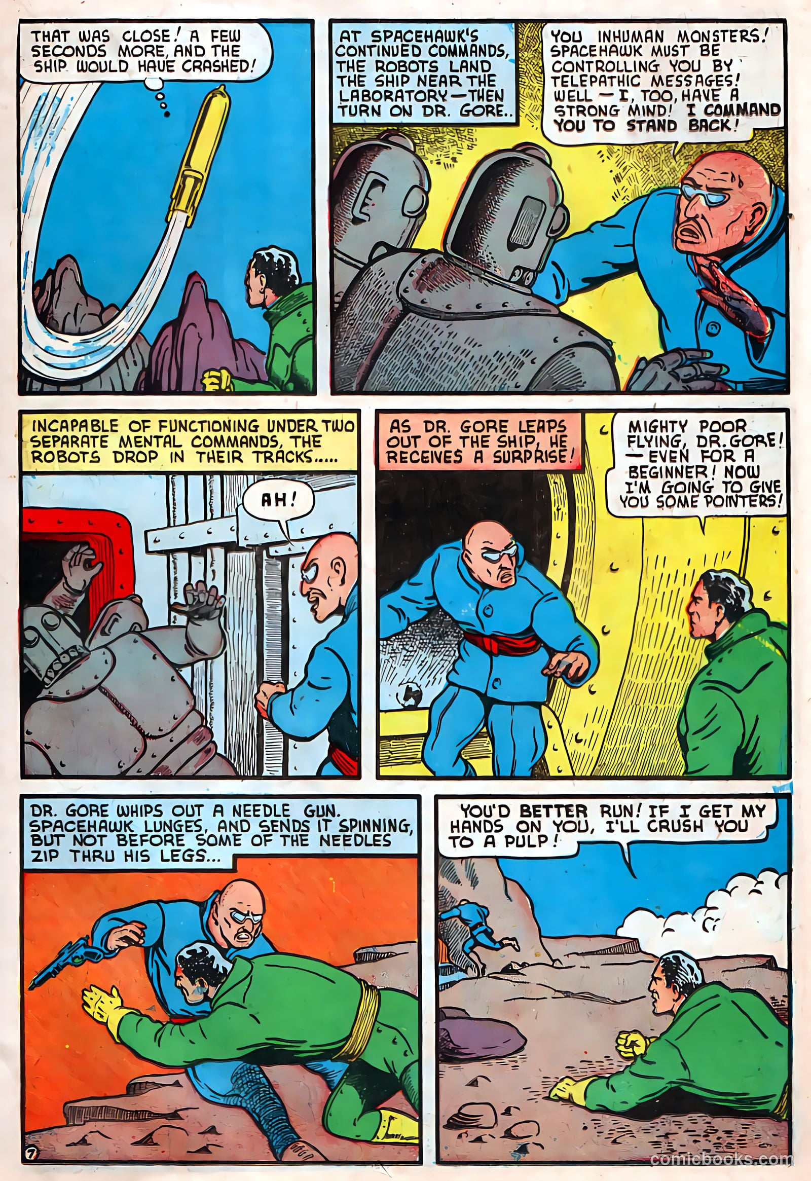 Blue Bolt #107 (1950) — page 10 of 40