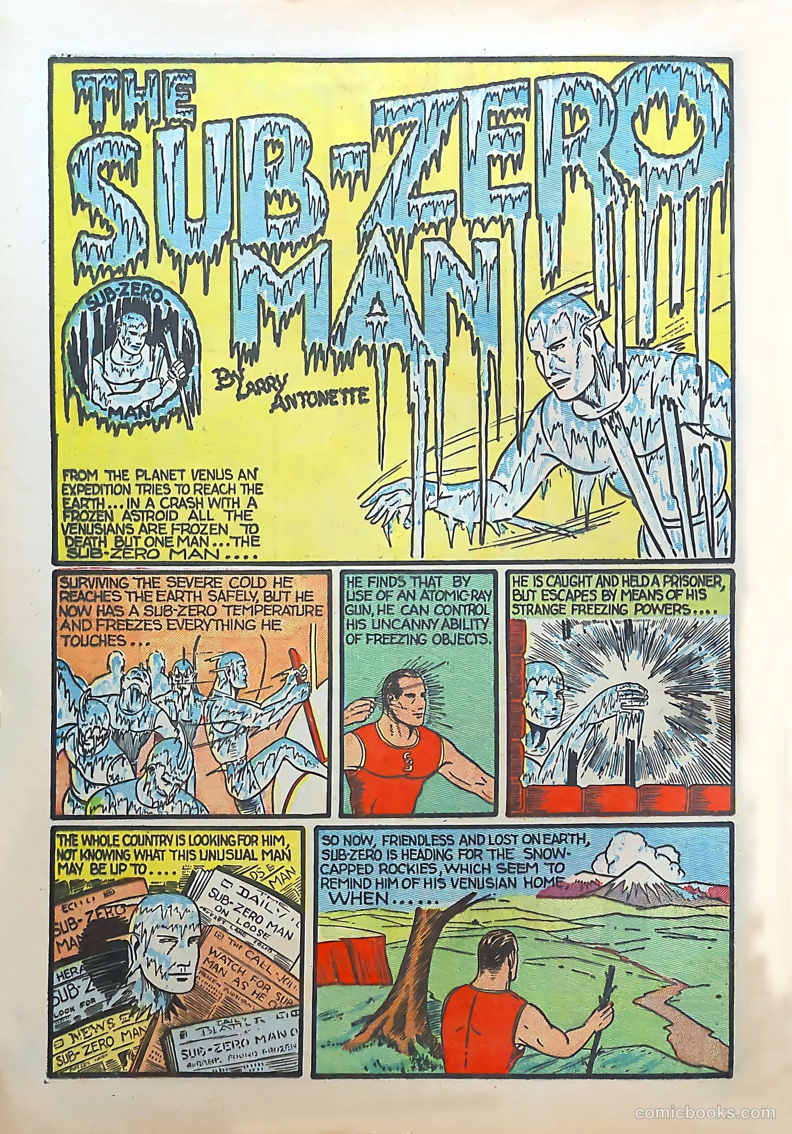 Blue Bolt #107 (1950) — page 13 of 40