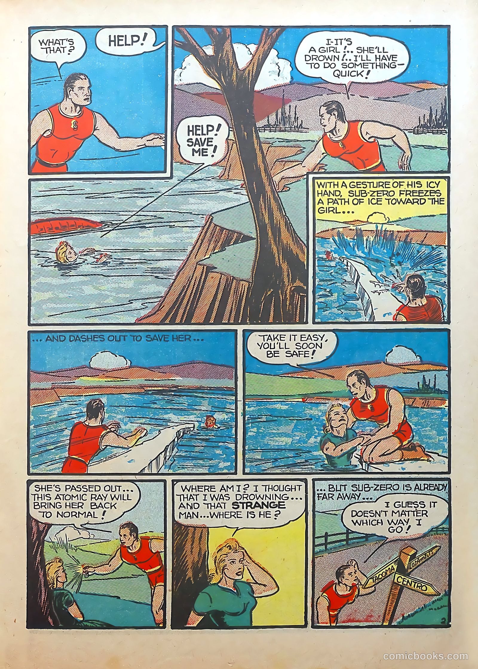 Blue Bolt #107 (1950) — page 15 of 40