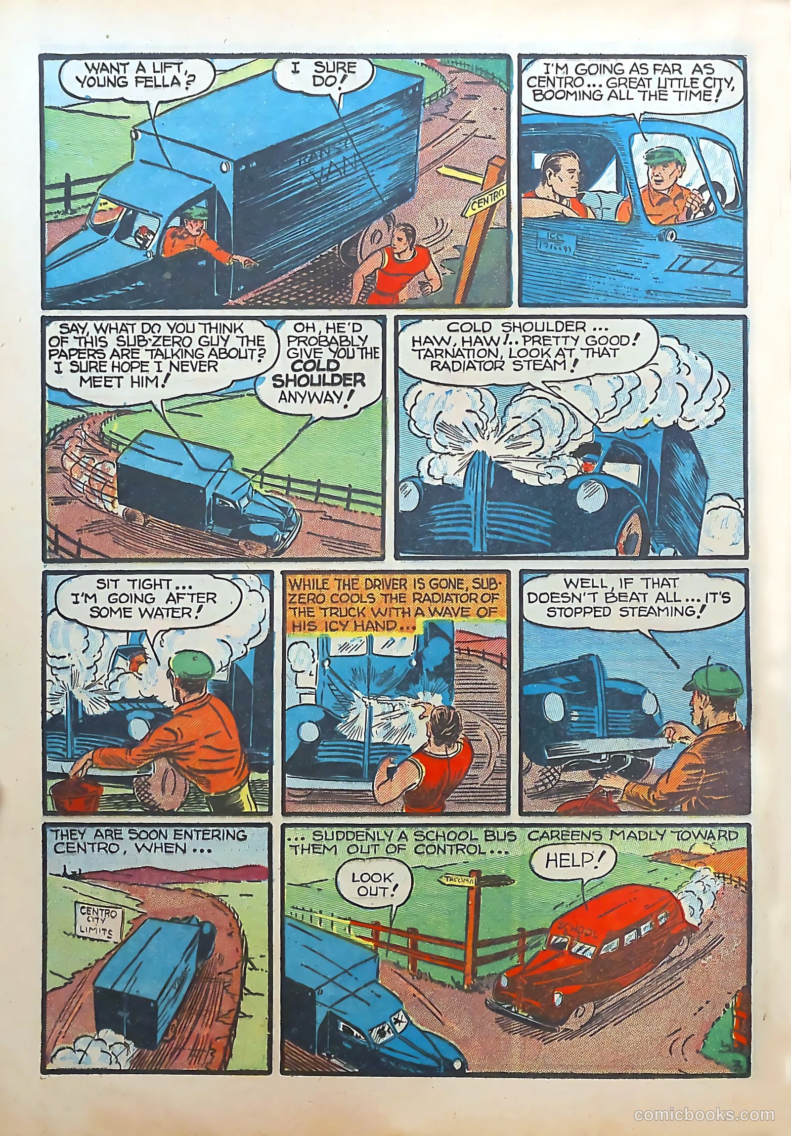 Blue Bolt #107 (1950) — page 16 of 40