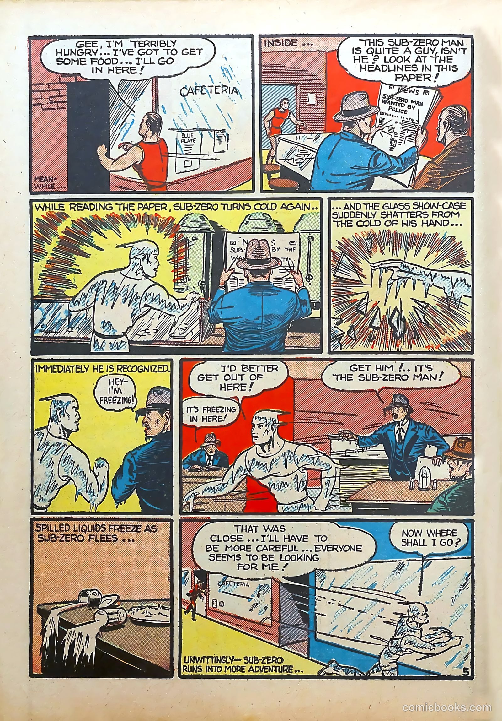 Blue Bolt #107 (1950) — page 19 of 40