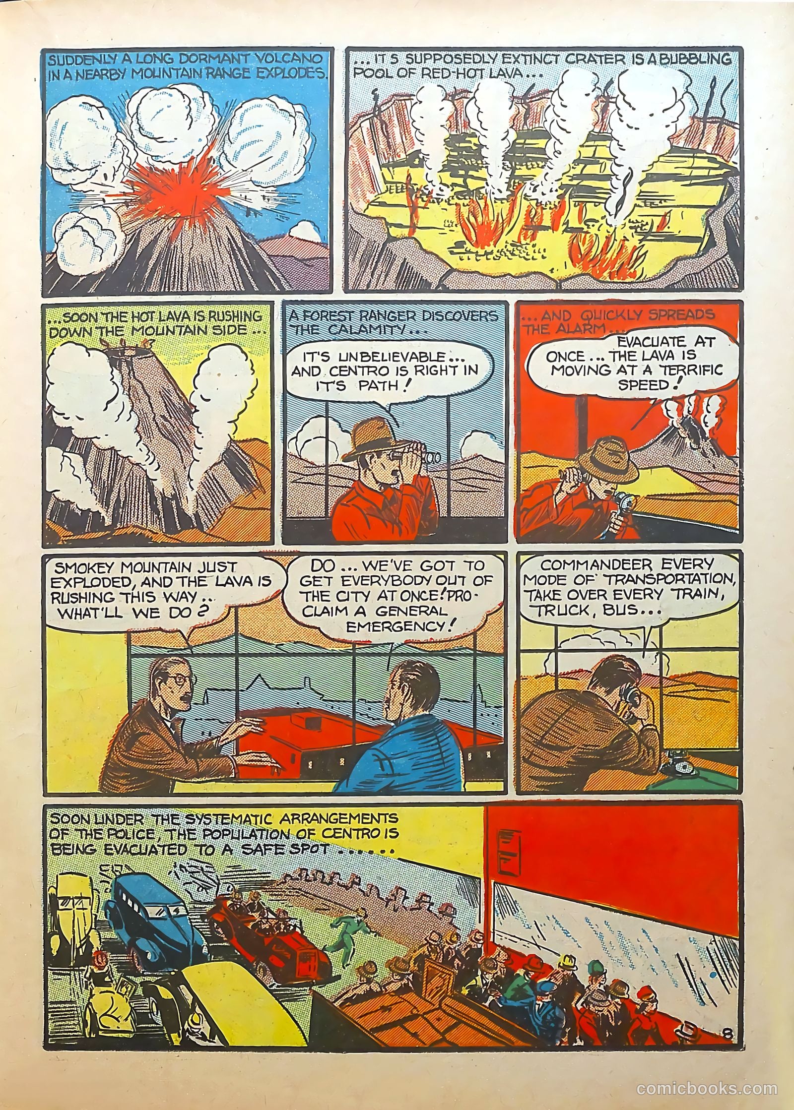 Blue Bolt #107 (1950) — page 22 of 40