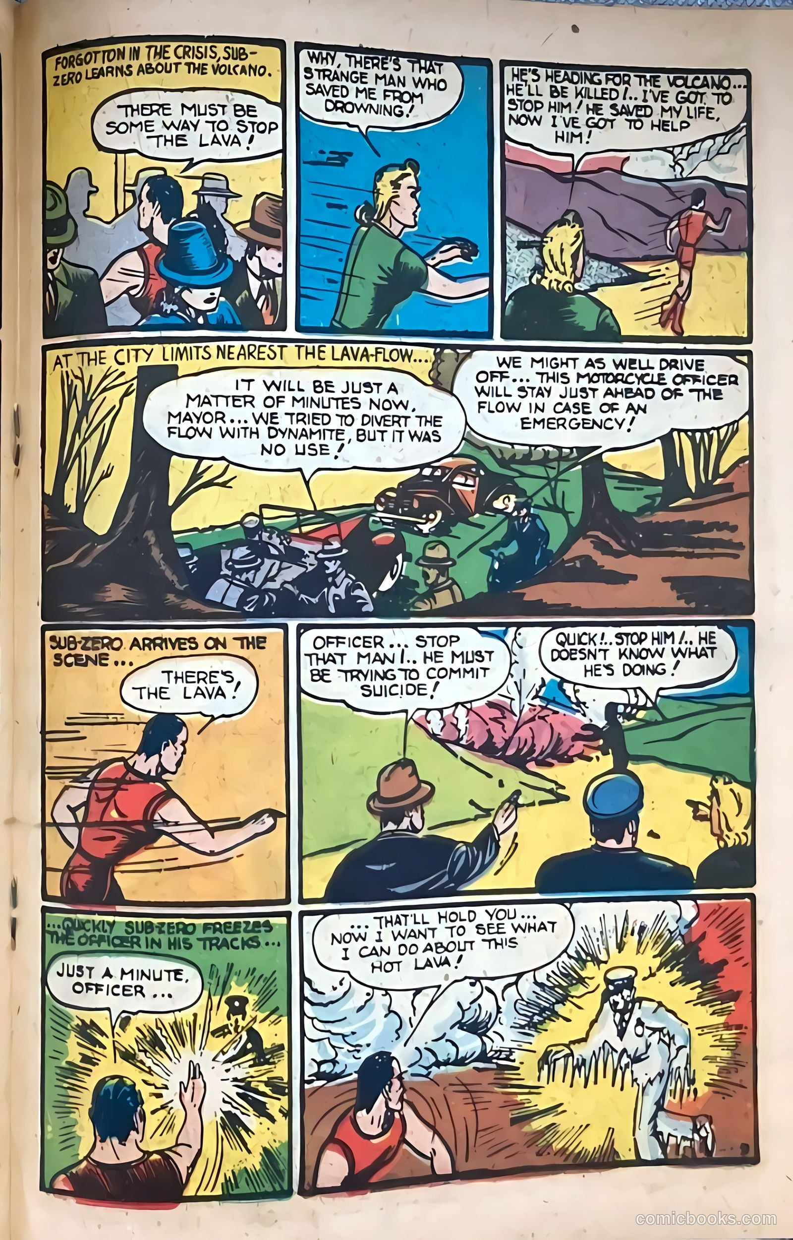 Blue Bolt #107 (1950) — page 25 of 40