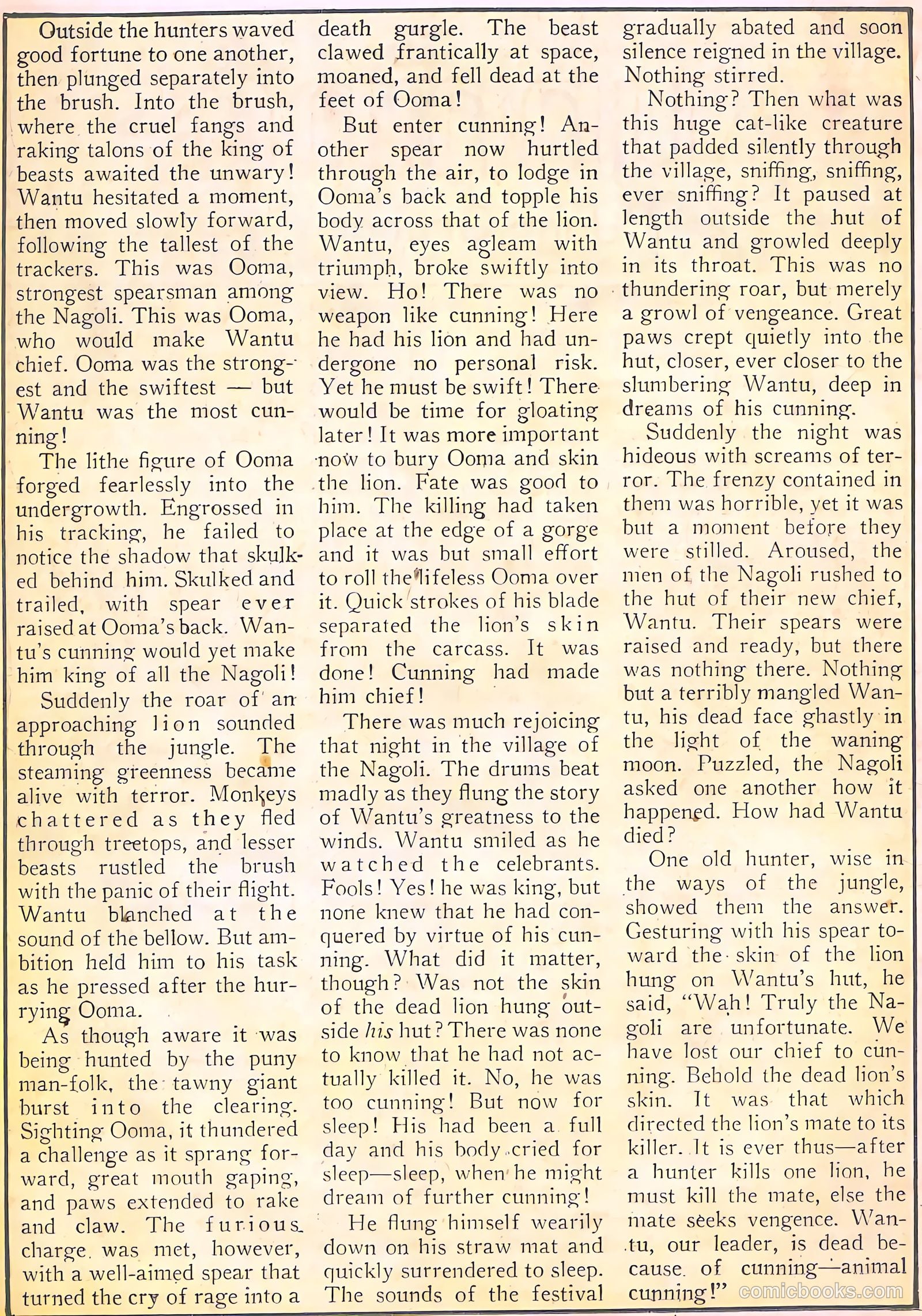 Blue Bolt #107 (1950) — page 28 of 40