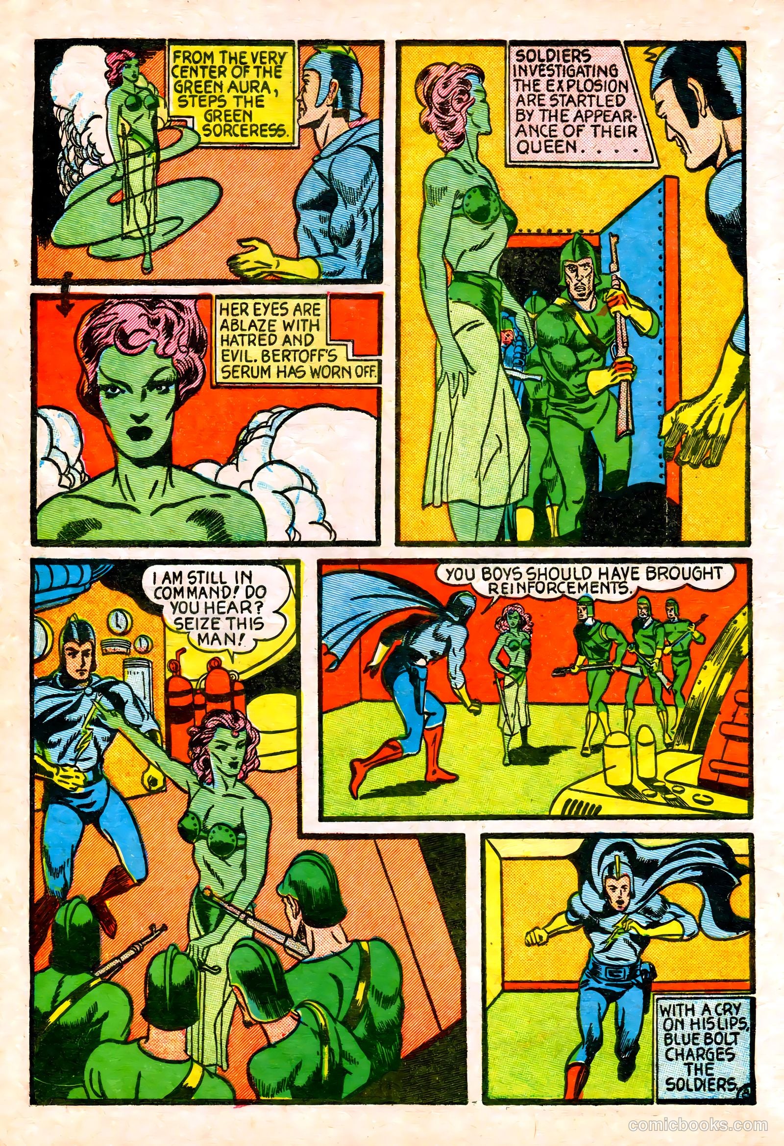 Blue Bolt #107 (1950) — page 36 of 40