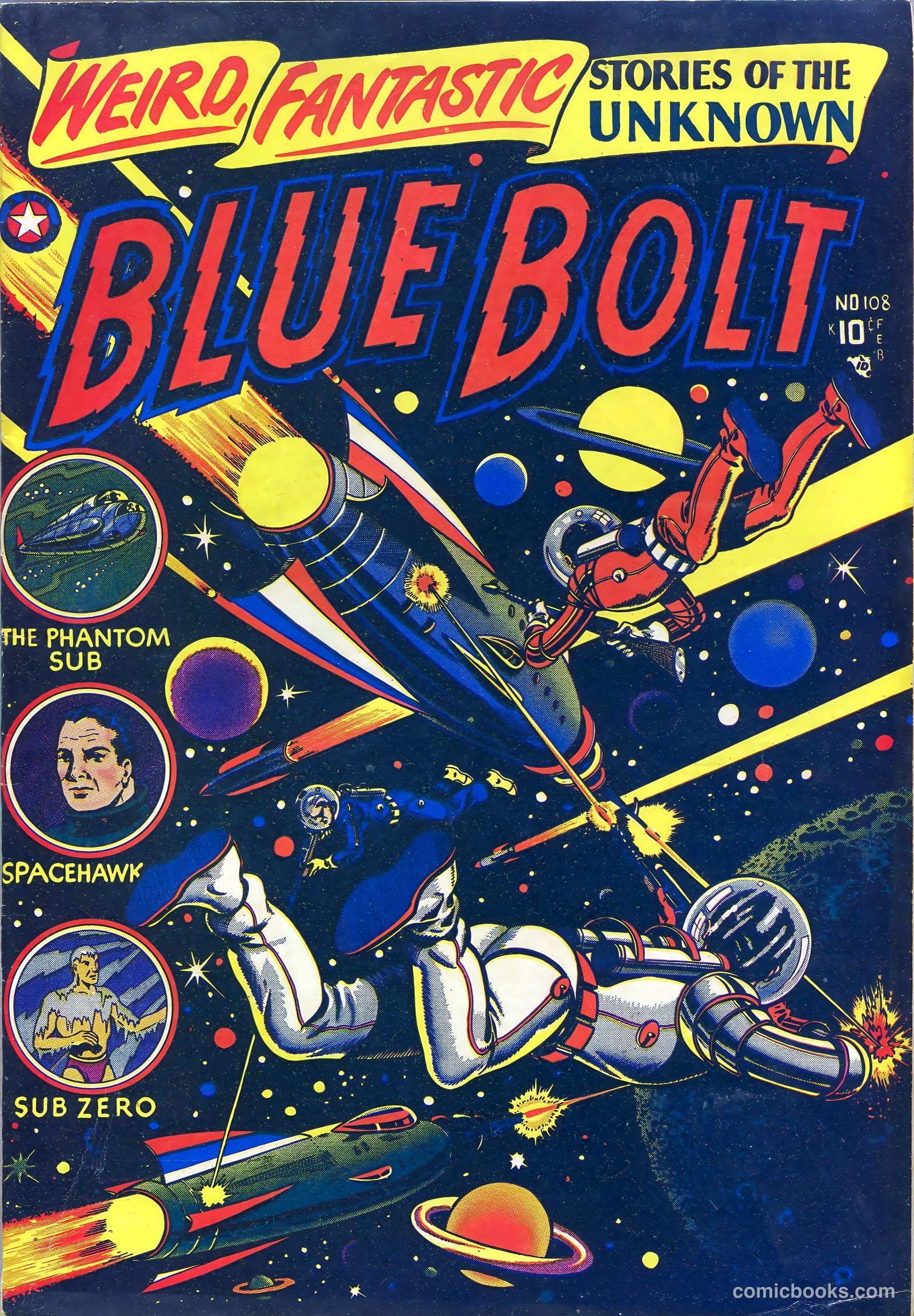 Blue Bolt #108