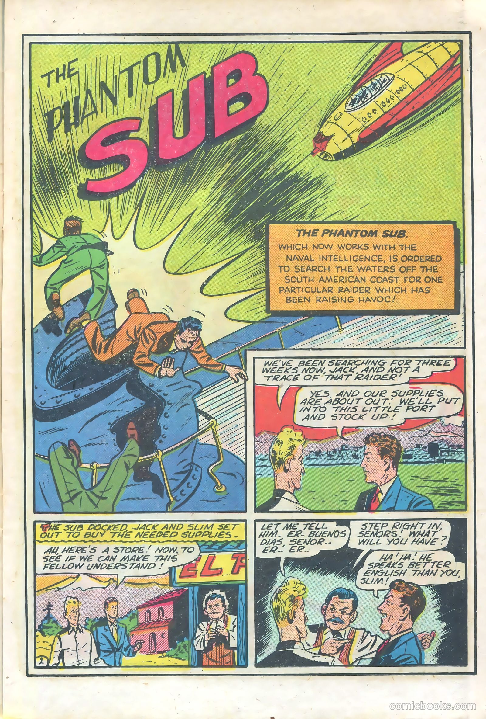Blue Bolt #108 (1951) — page 11 of 36