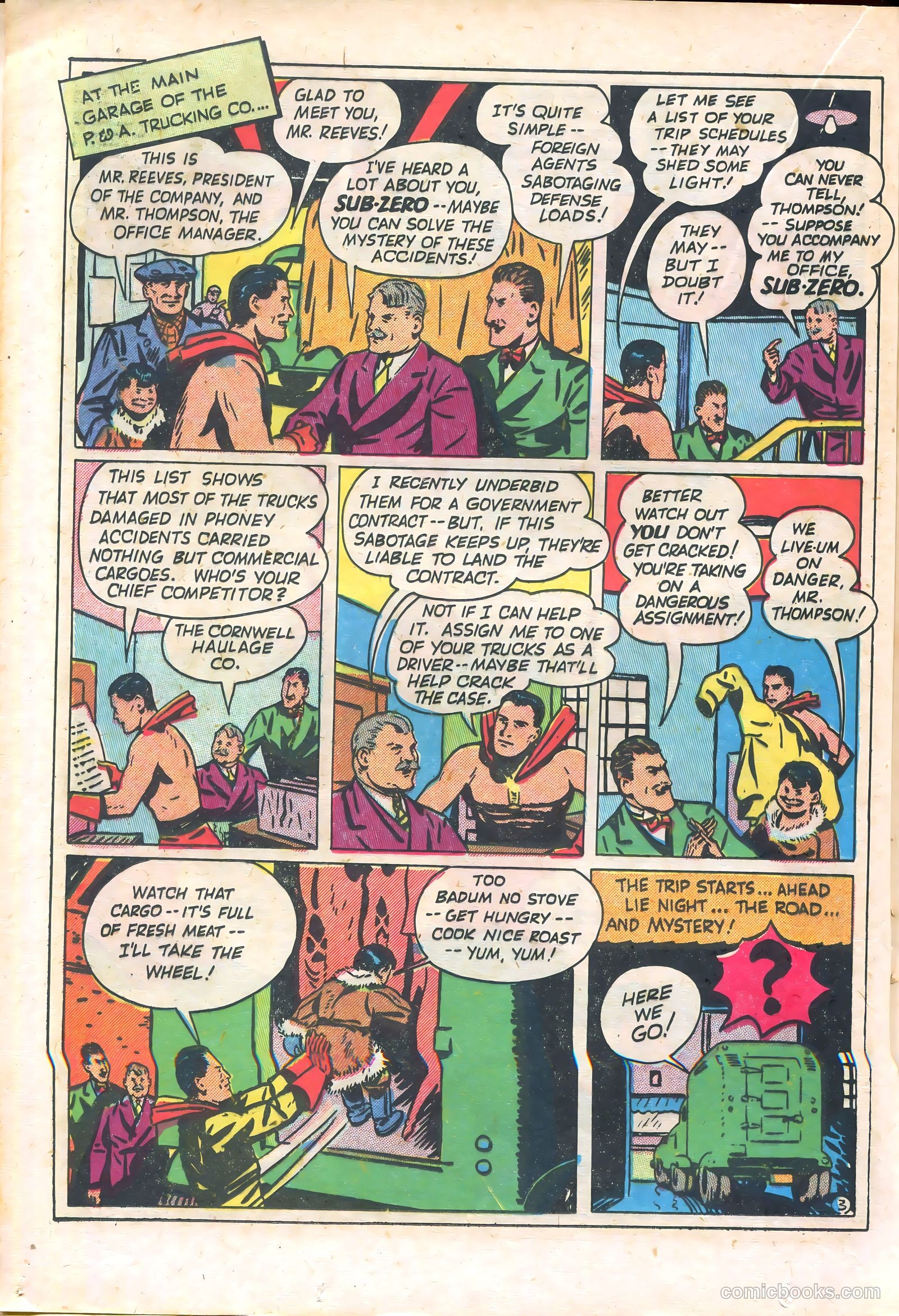 Blue Bolt #108 (1951) — page 20 of 36