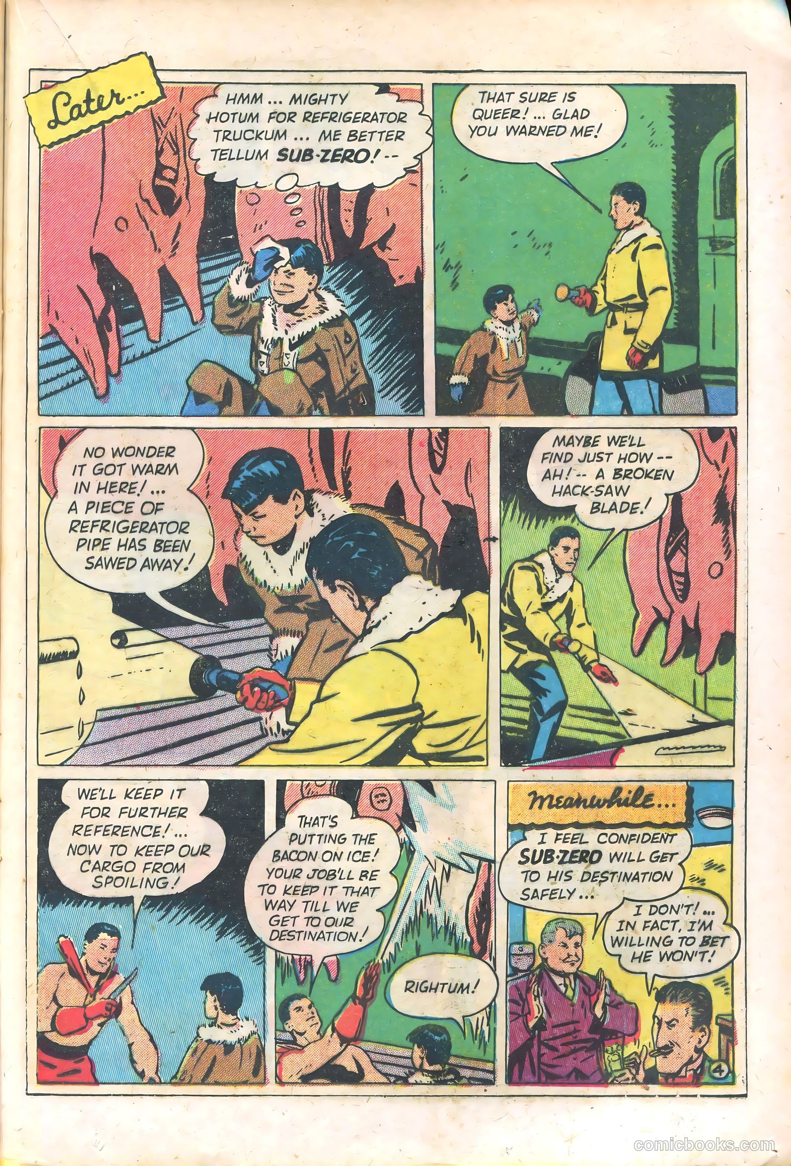 Blue Bolt #108 (1951) — page 21 of 36