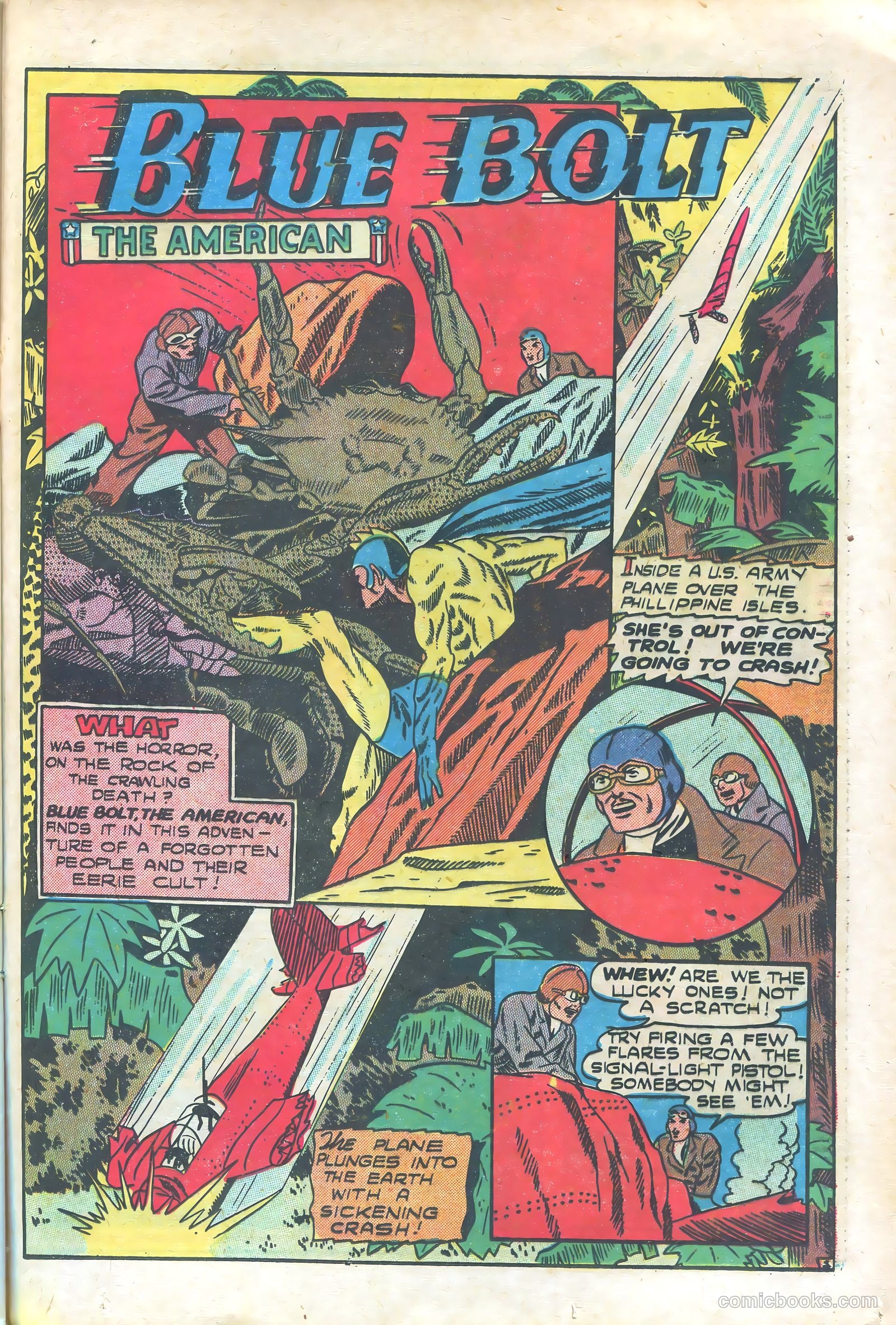Blue Bolt #108 (1951) — page 25 of 36