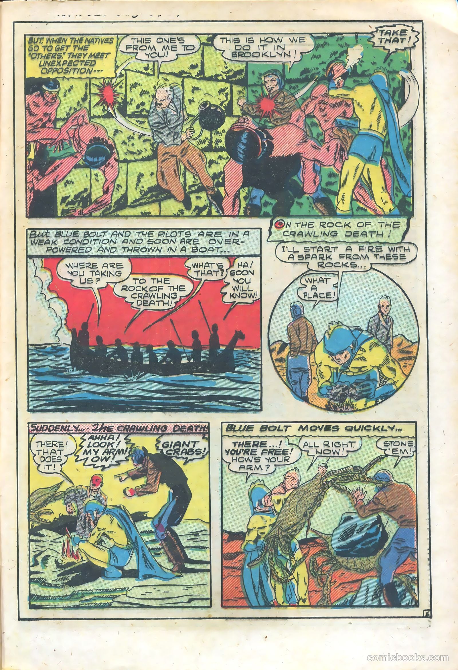 Blue Bolt #108 (1951) — page 29 of 36