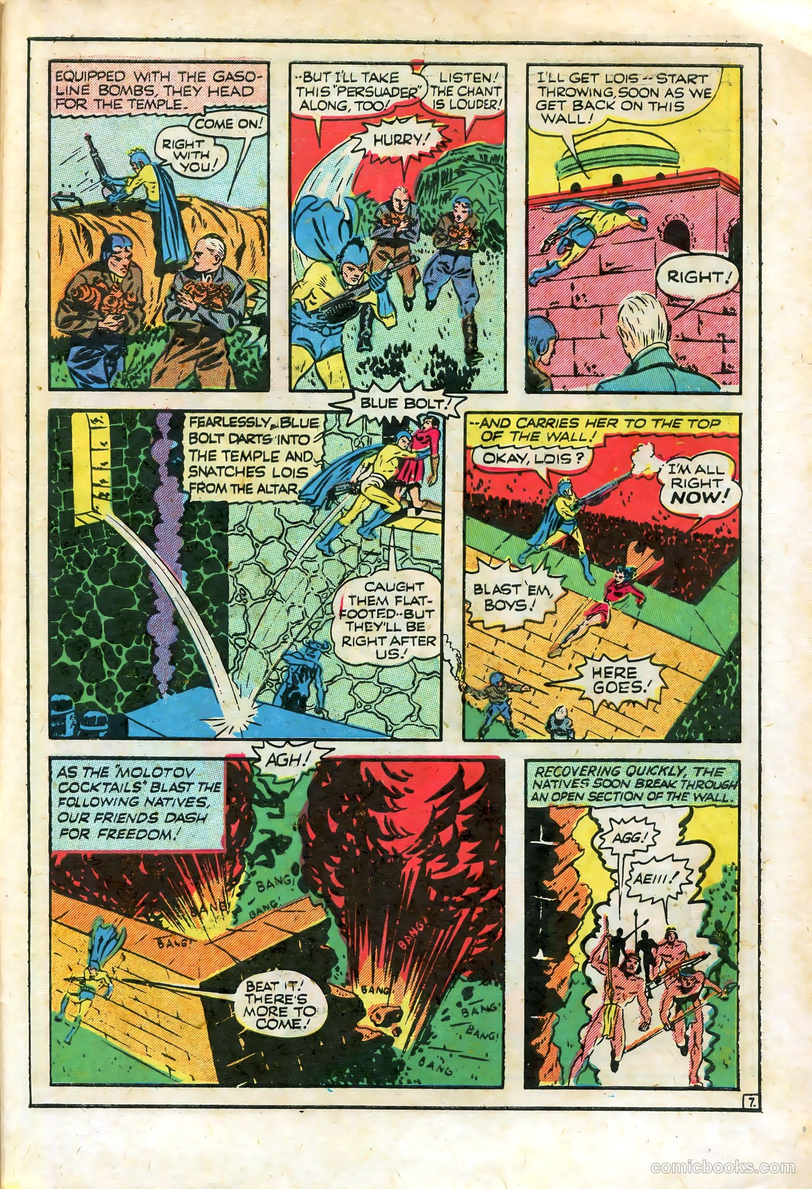 Blue Bolt #108 (1951) — page 31 of 36