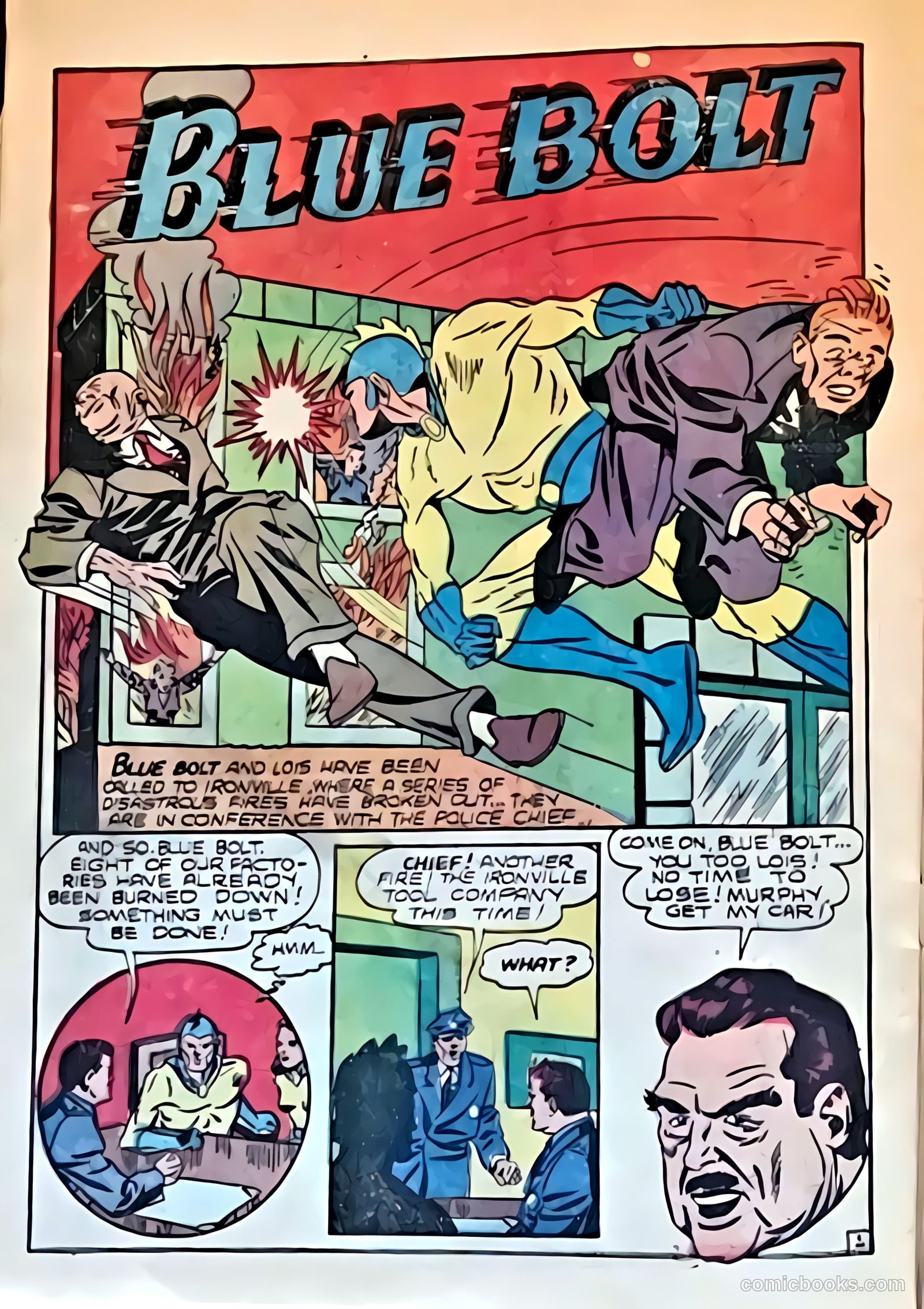 Blue Bolt #109 (1951) — page 24 of 34
