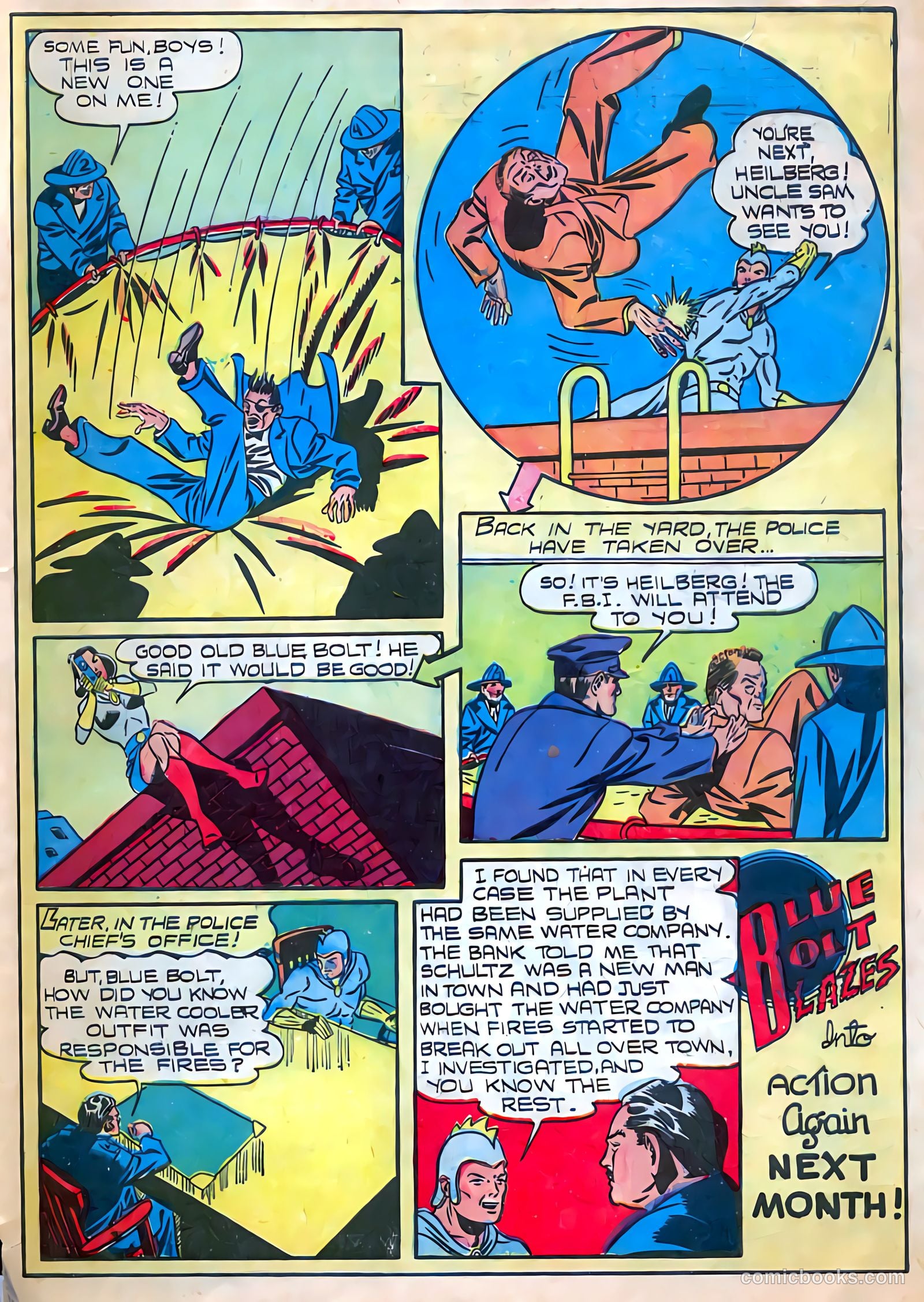 Blue Bolt #109 (1951) — page 33 of 34