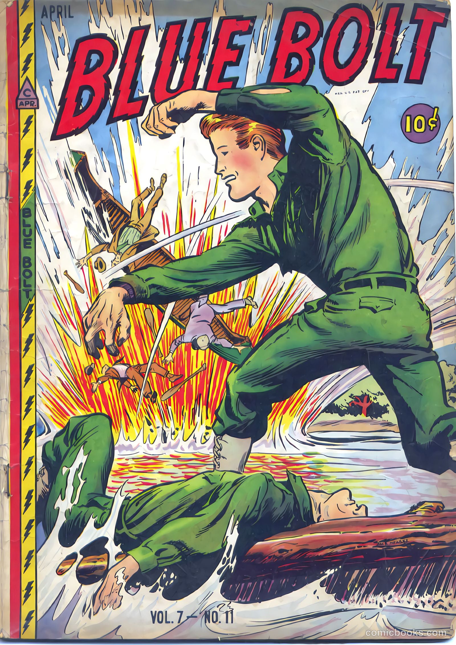 Blue Bolt #11