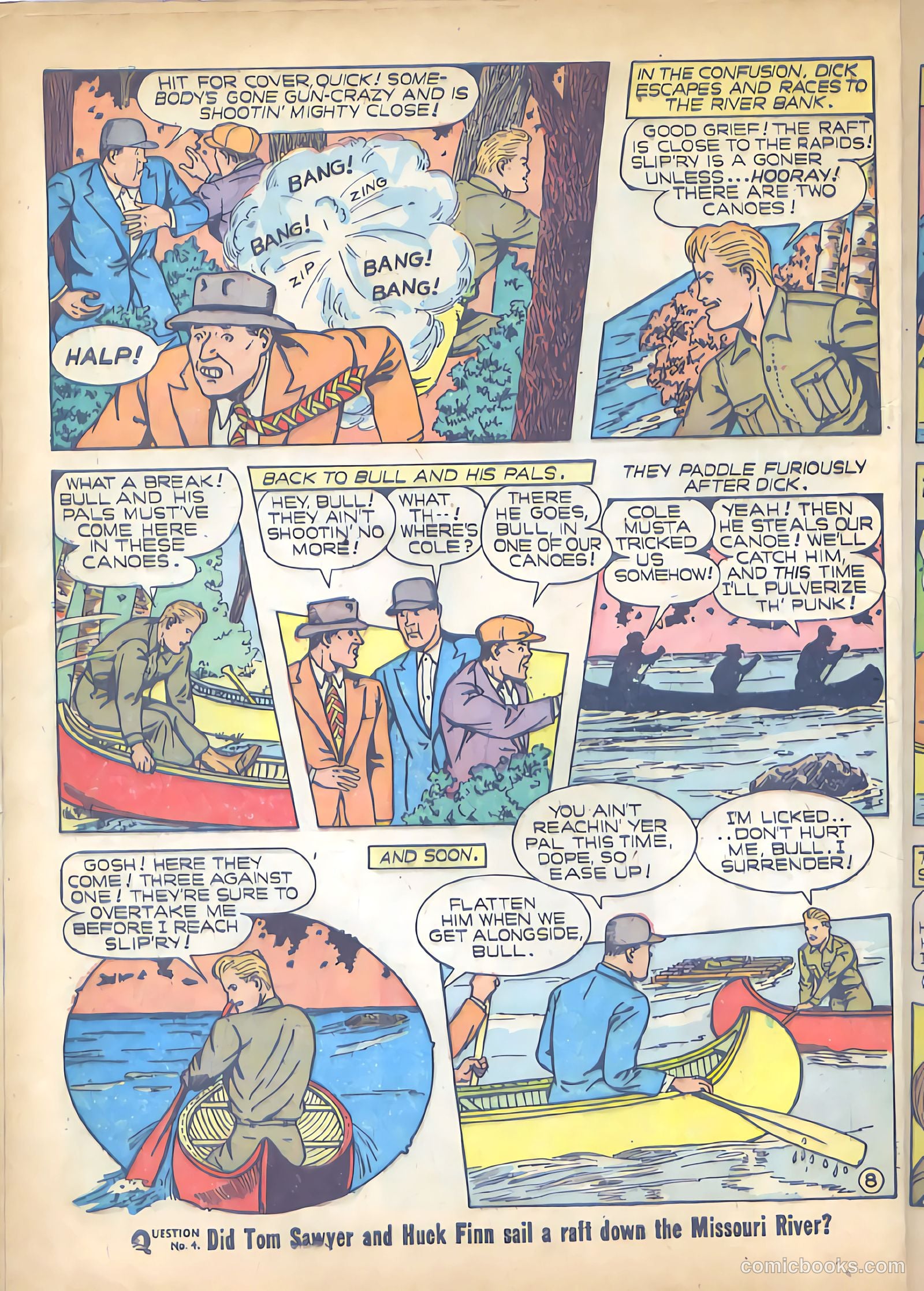 Blue Bolt #11 (1953) — page 10 of 52