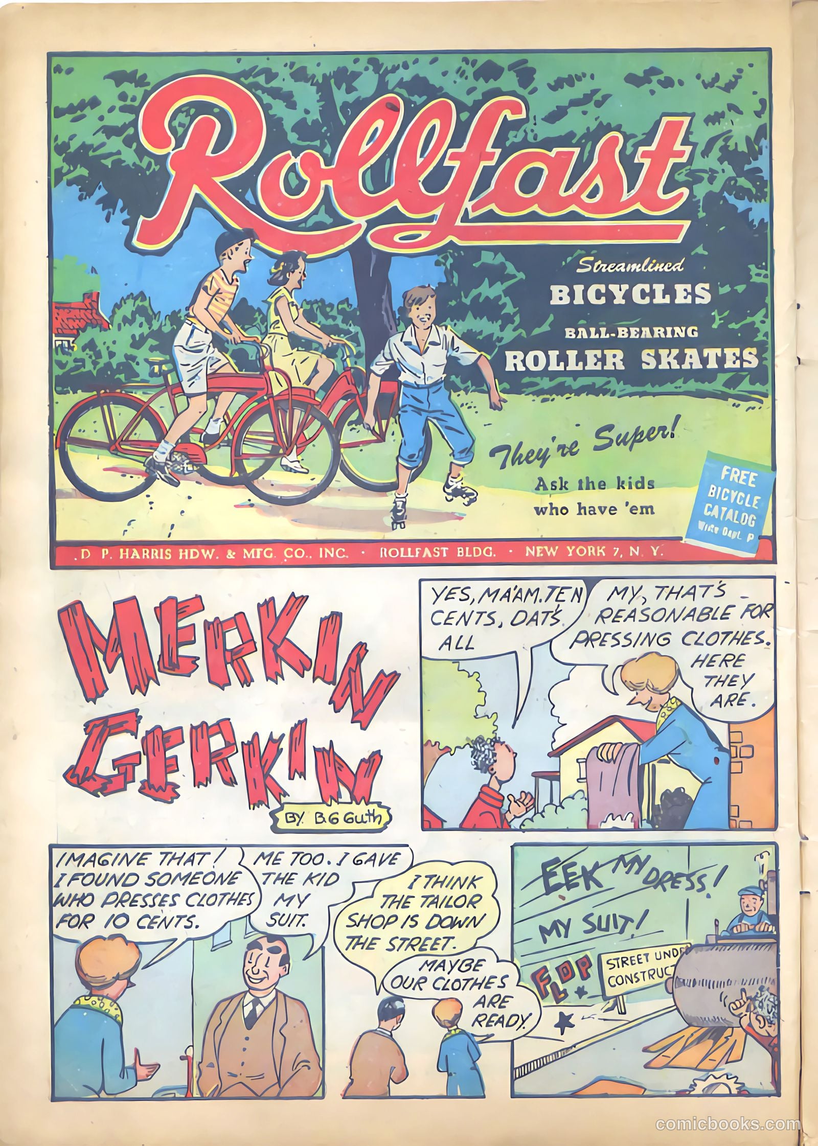 Blue Bolt #11 (1953) — page 12 of 52