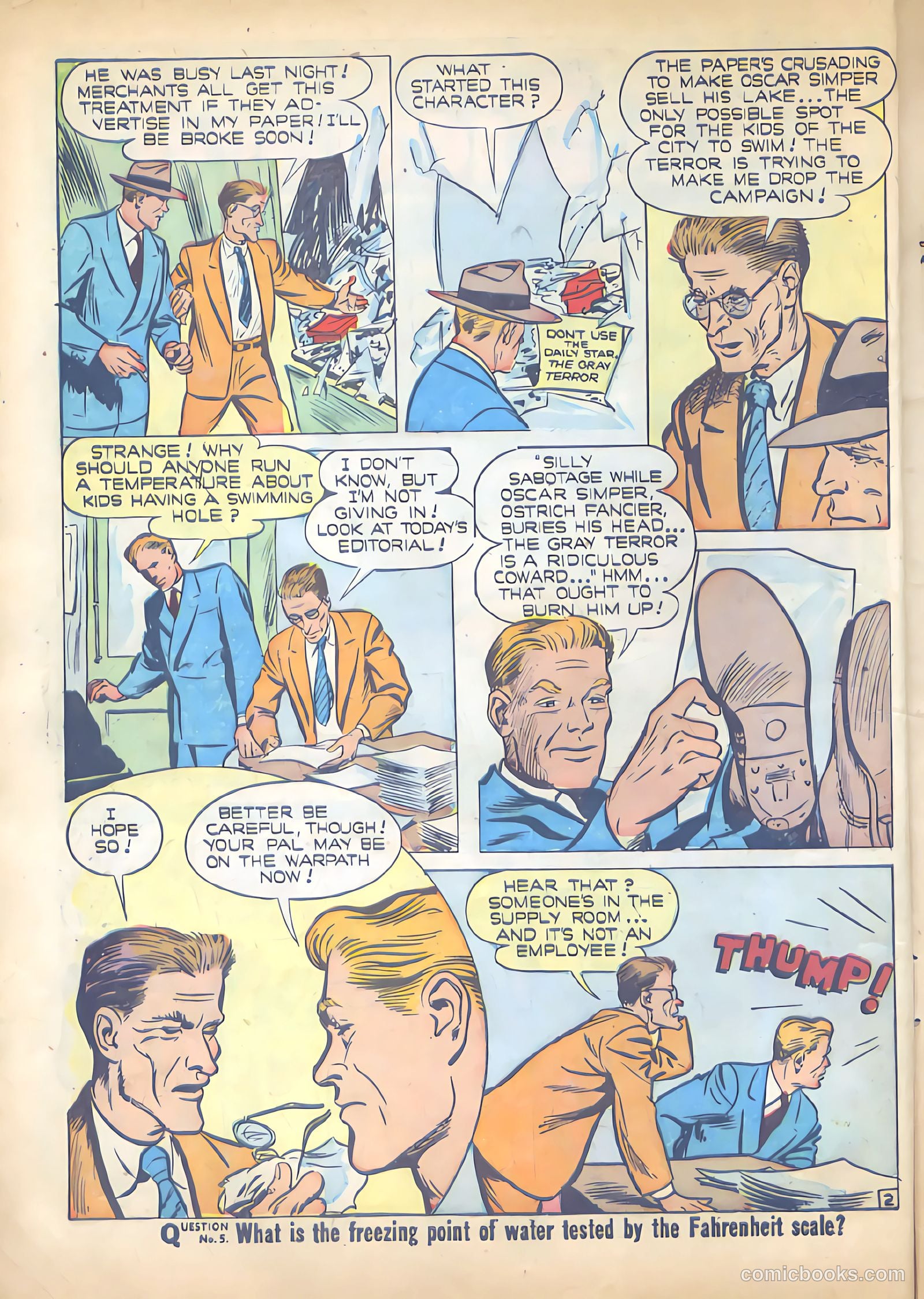 Blue Bolt #11 (1953) — page 14 of 52