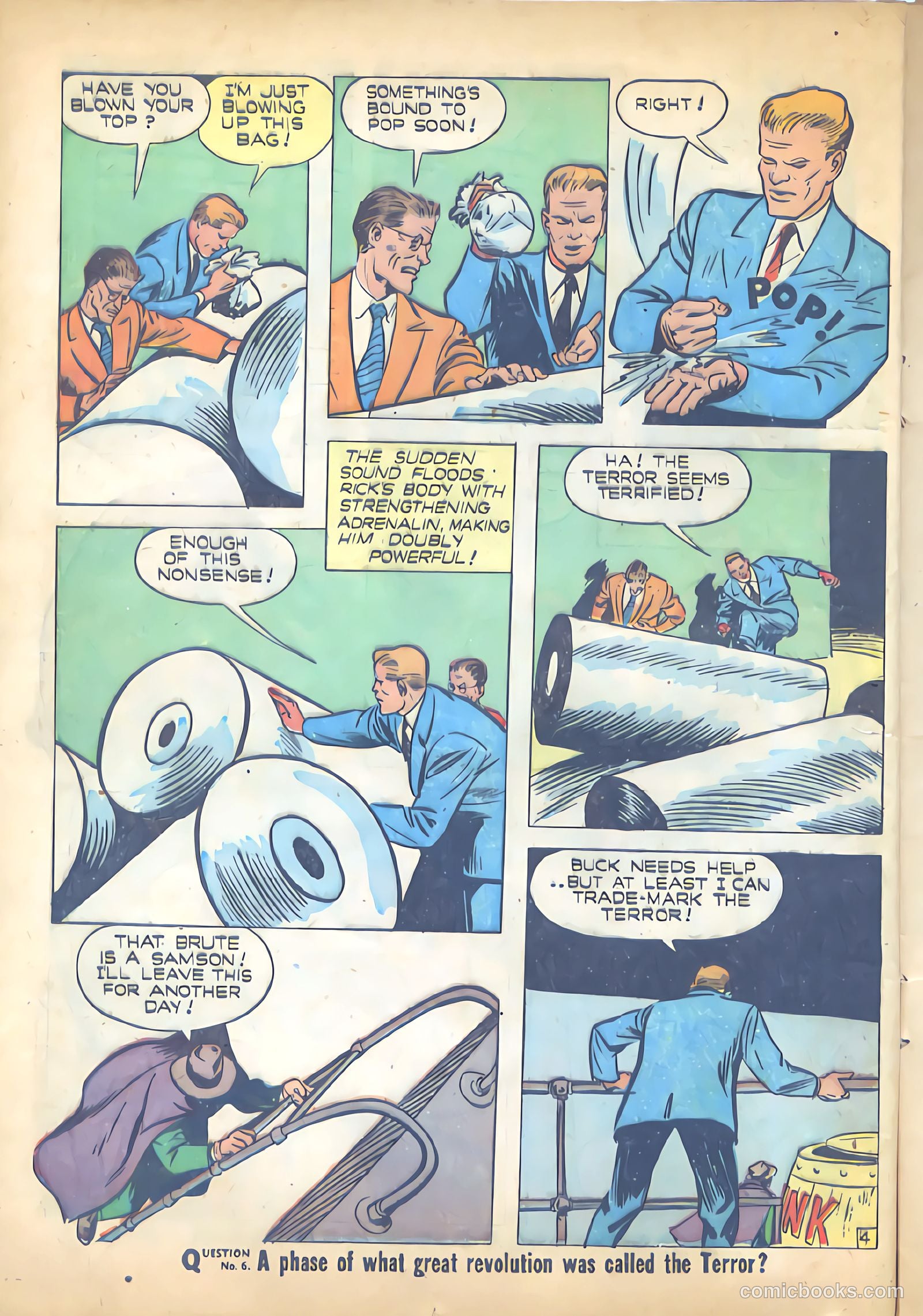 Blue Bolt #11 (1953) — page 16 of 52