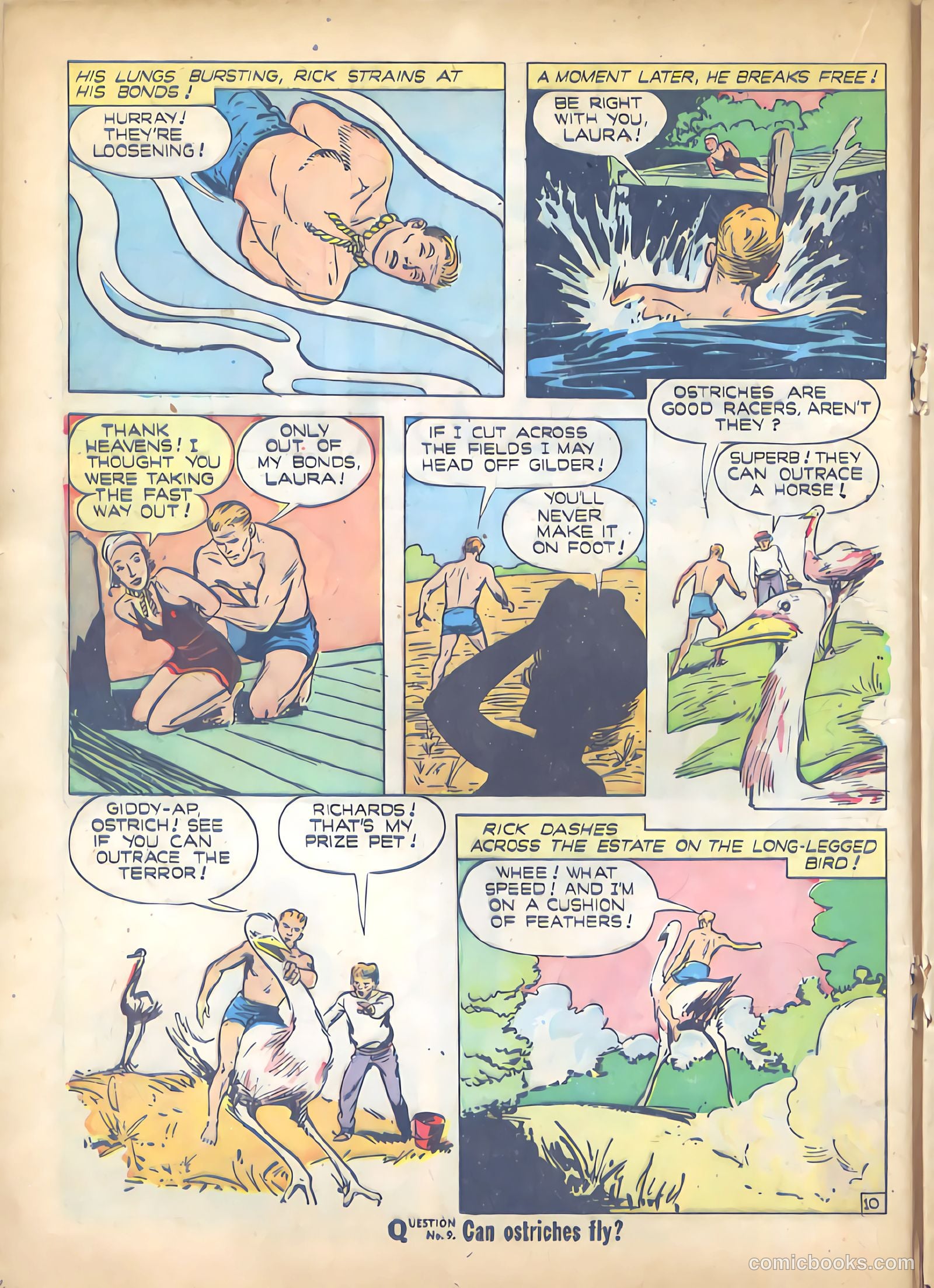 Blue Bolt #11 (1953) — page 22 of 52