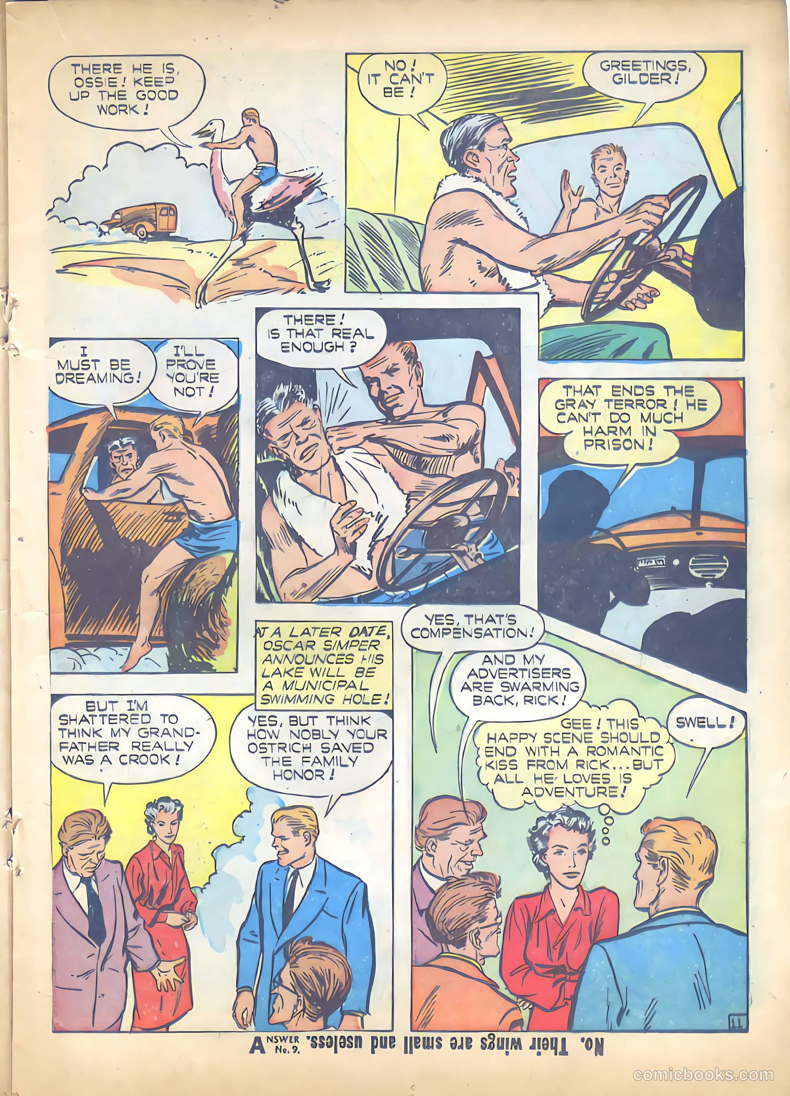 Blue Bolt #11 (1953) — page 23 of 52