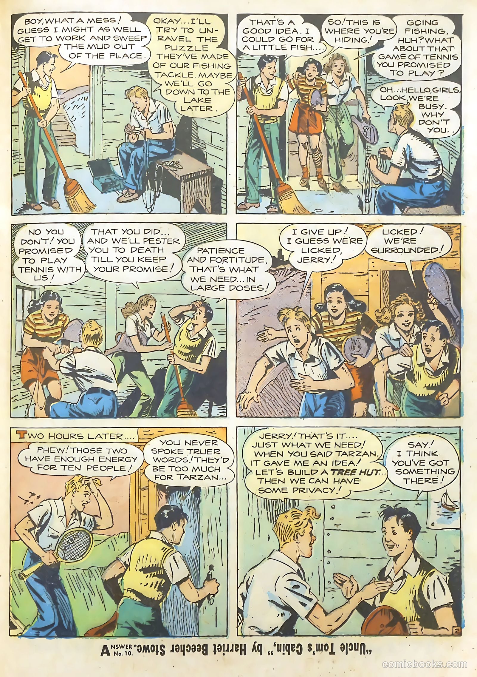 Blue Bolt #11 (1953) — page 25 of 52