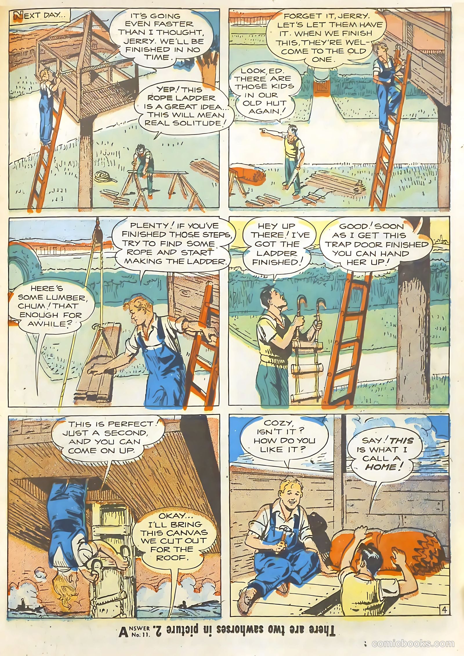Blue Bolt #11 (1953) — page 27 of 52