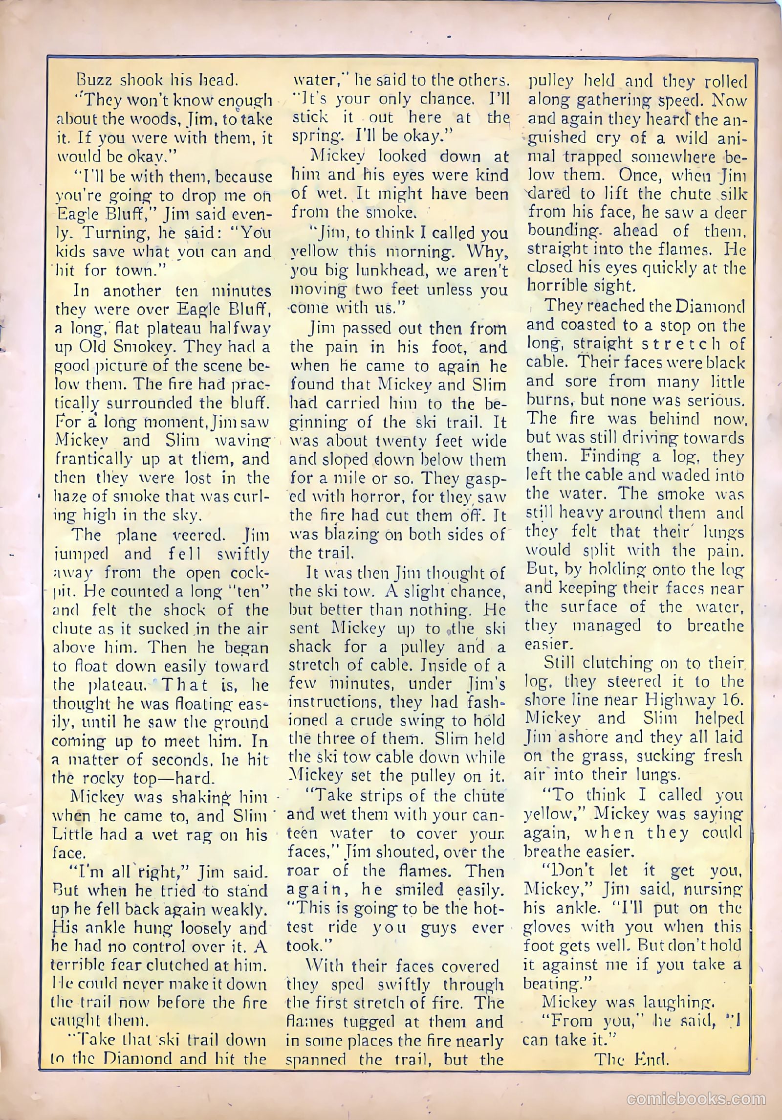Blue Bolt #11 (1953) — page 31 of 52