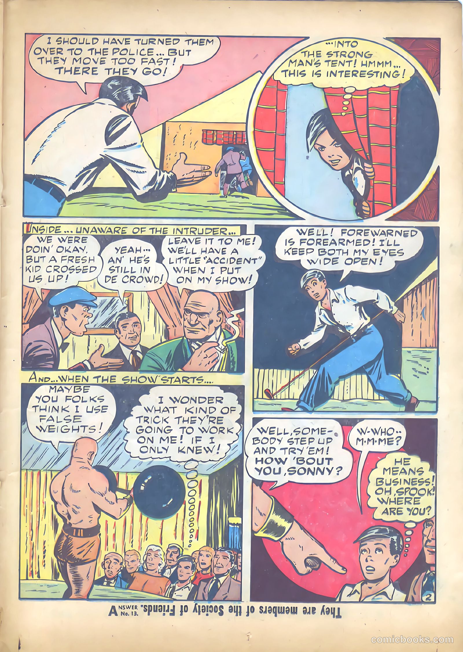 Blue Bolt #11 (1953) — page 33 of 52