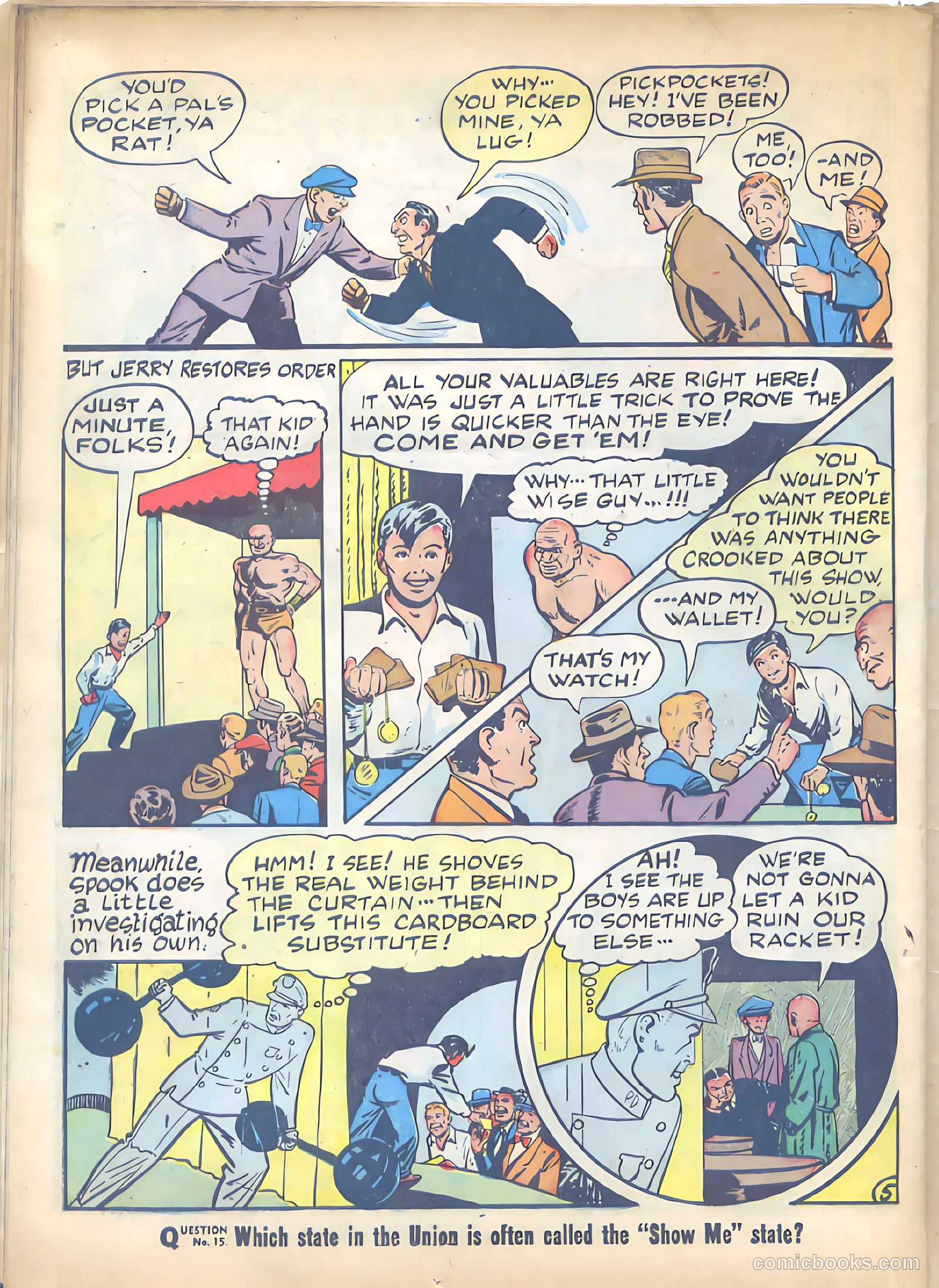 Blue Bolt #11 (1953) — page 36 of 52